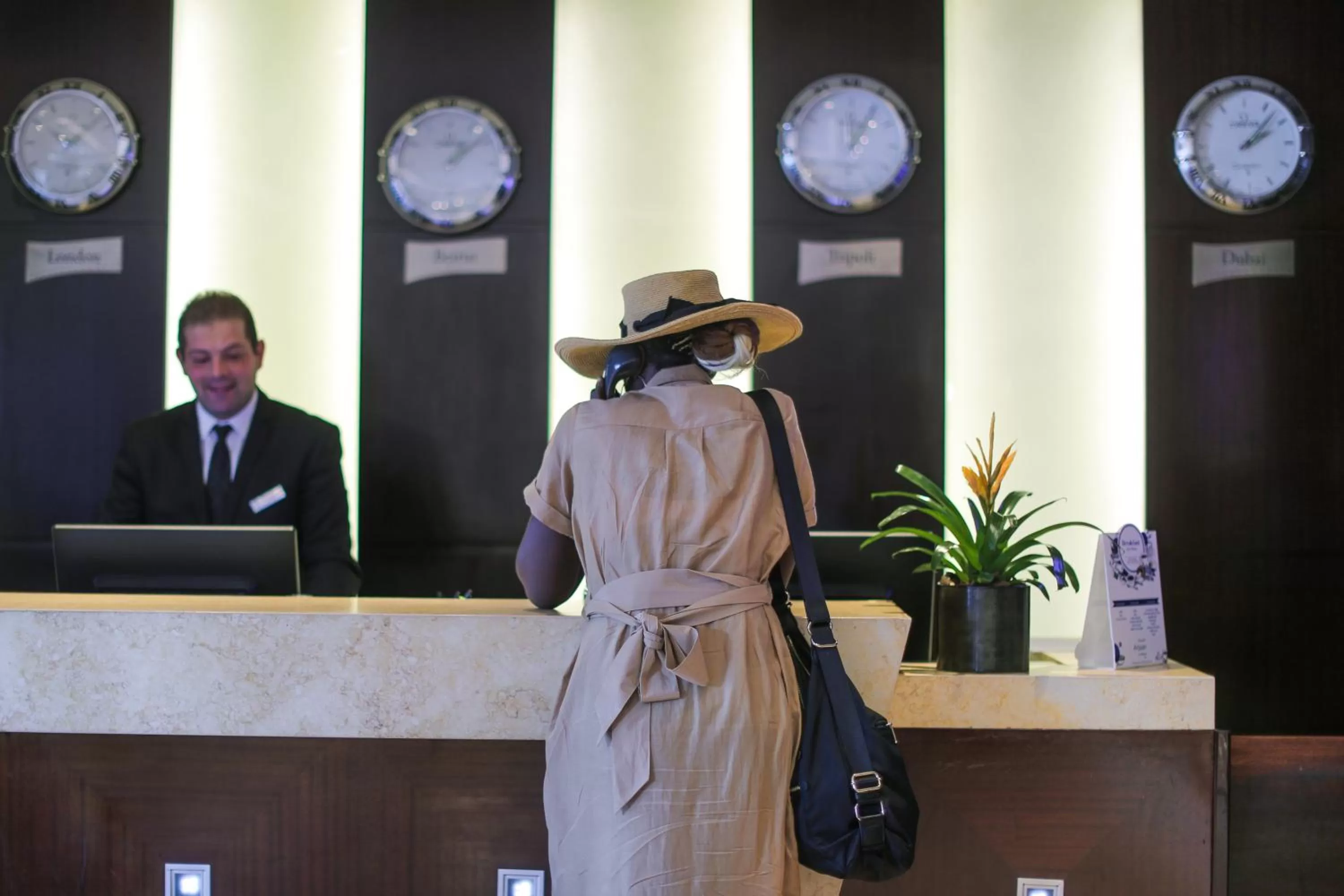 Lobby or reception in Raouche Arjaan by Rotana