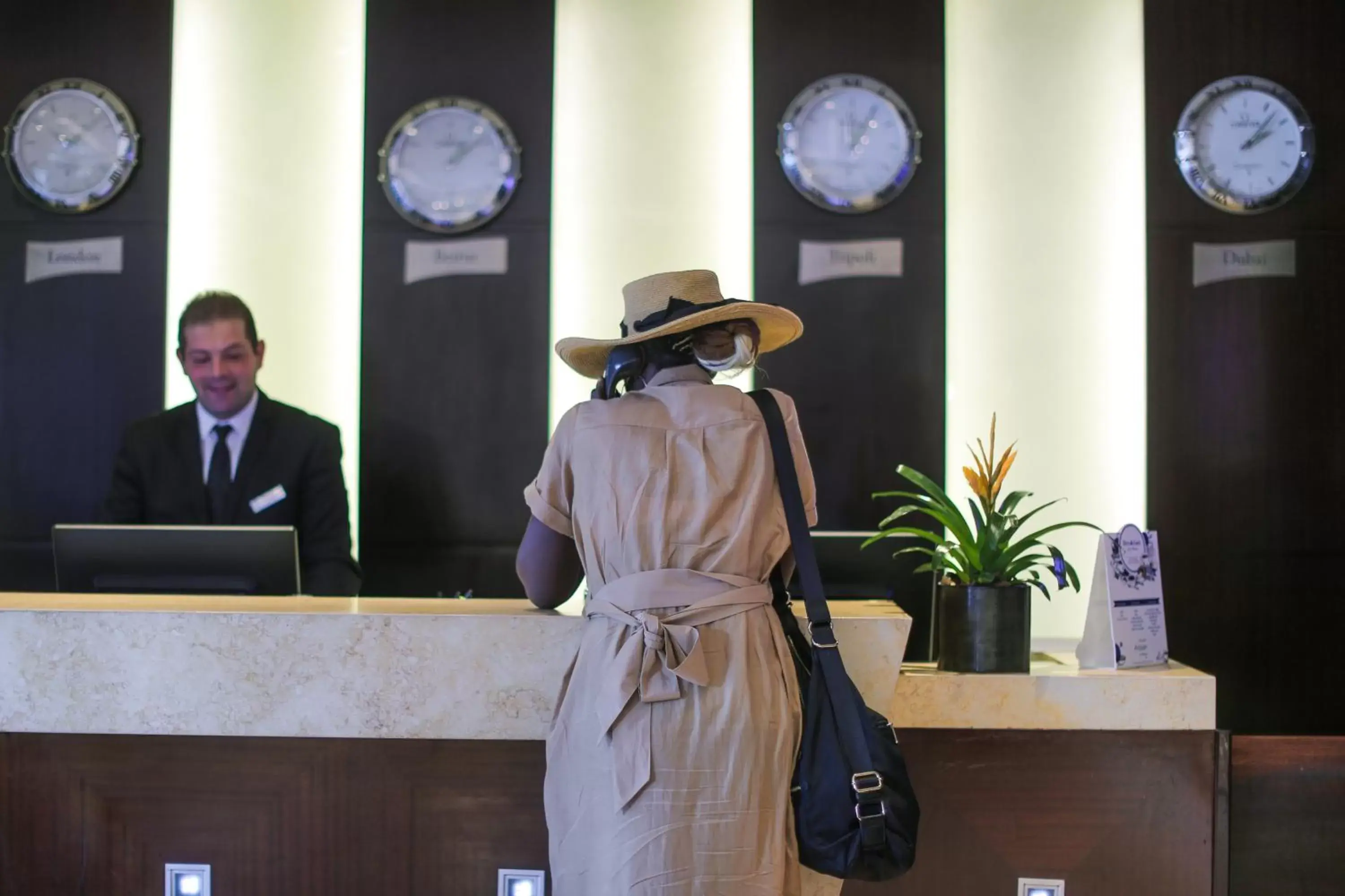 Lobby or reception in Raouche Arjaan by Rotana Lobby or reception in Raouche Arjaan by Rotana