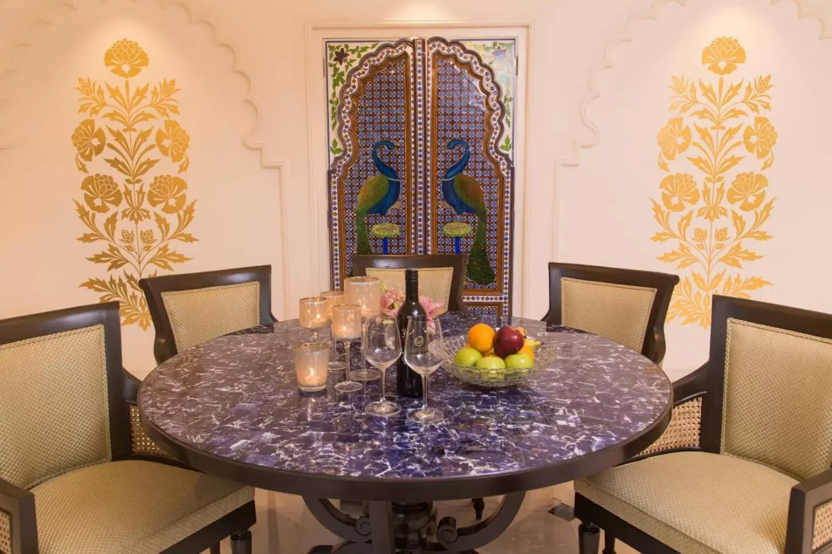 Dining area in Taj Bengal