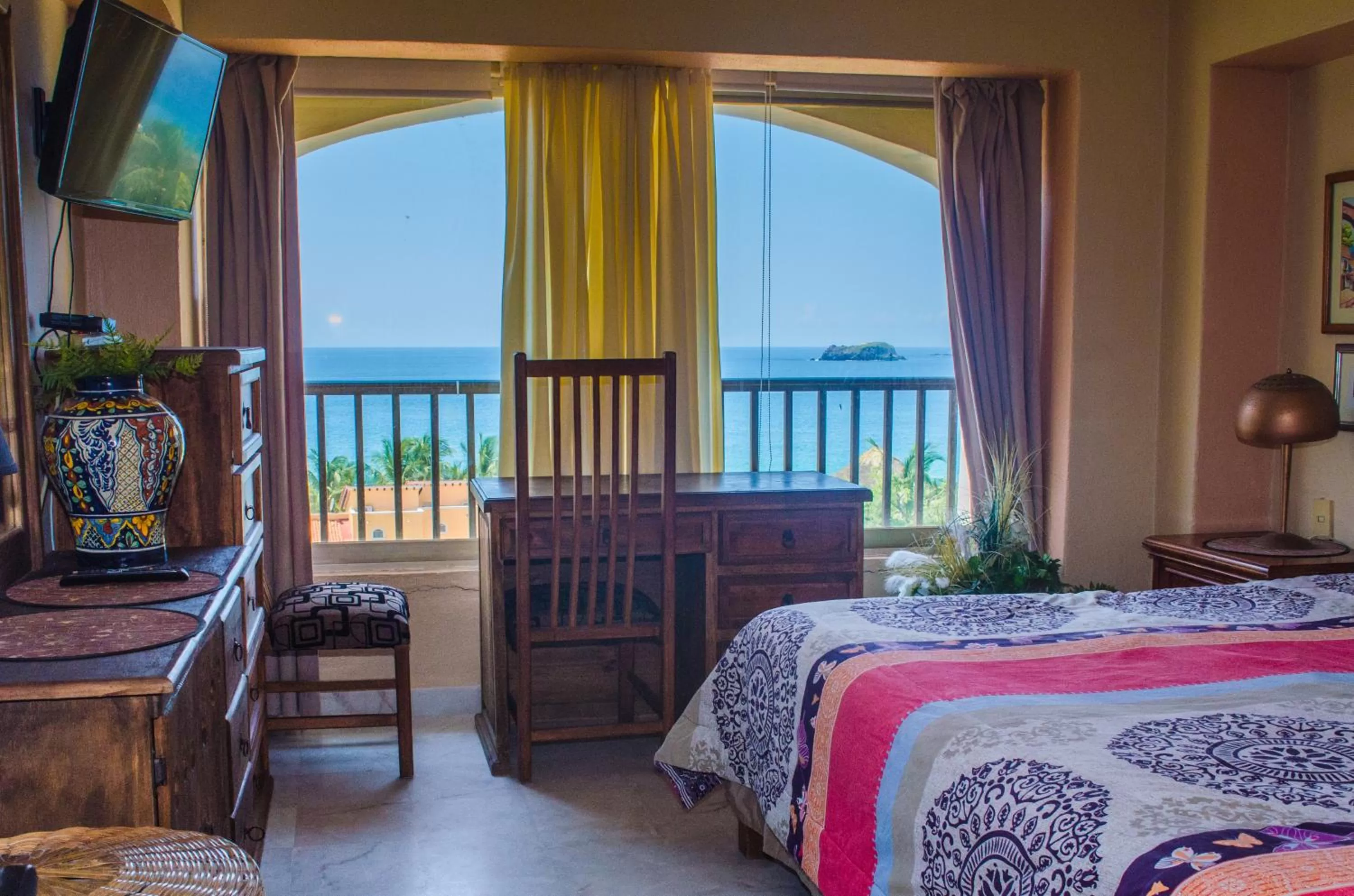 Day, Bed in ENNA INN IXTAPA DEPARTAMENTOS ViSTA AL MAR