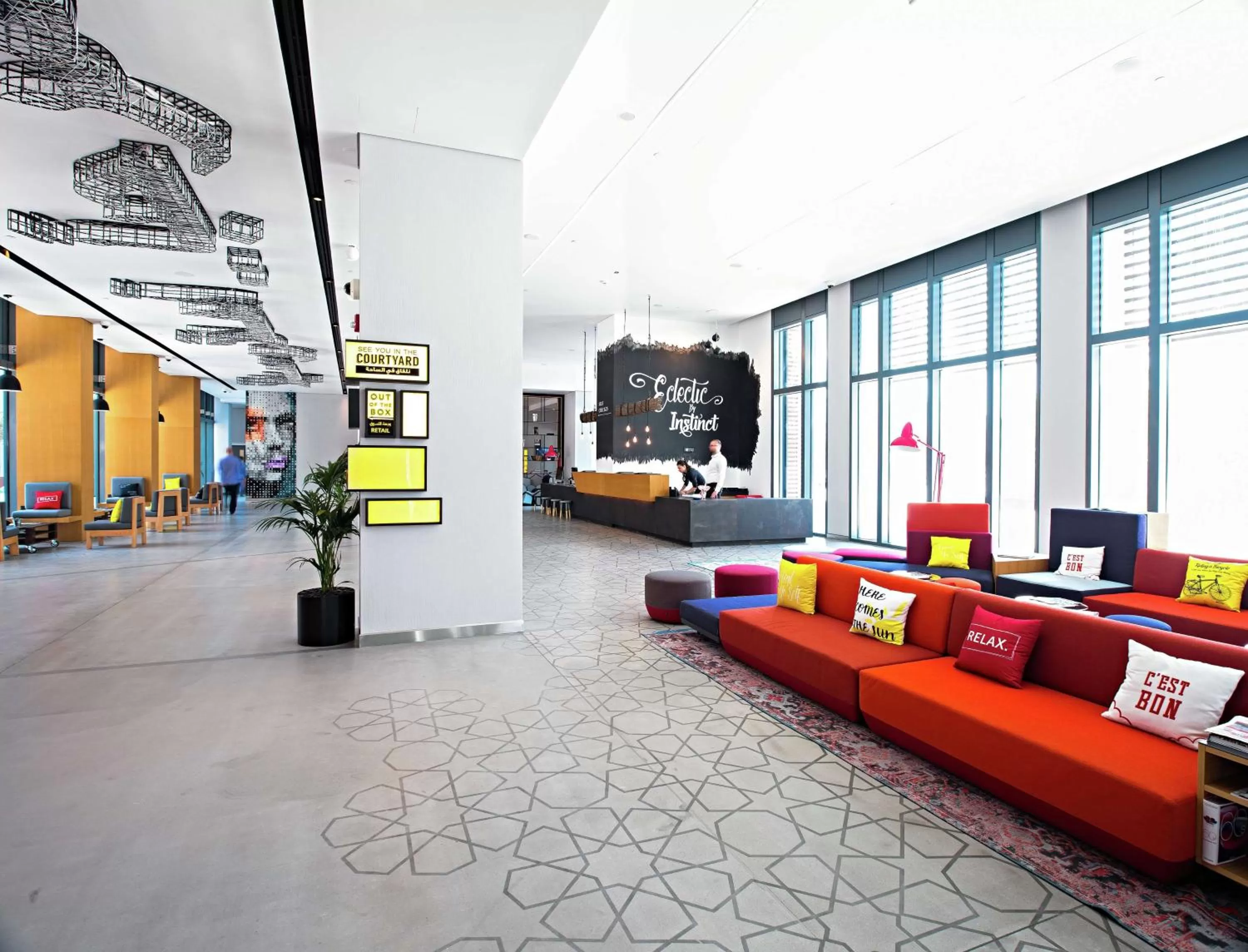 Lobby or reception in Hampton by Hilton Dubai Al Seef