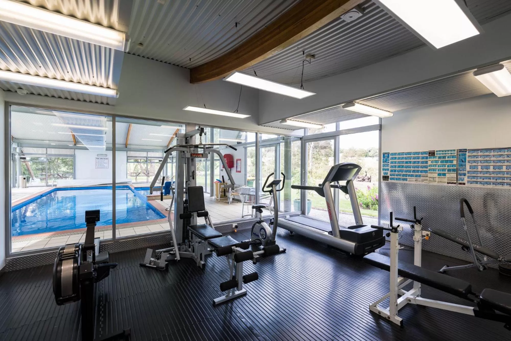 Swimming pool in Tall Timbers Tasmania