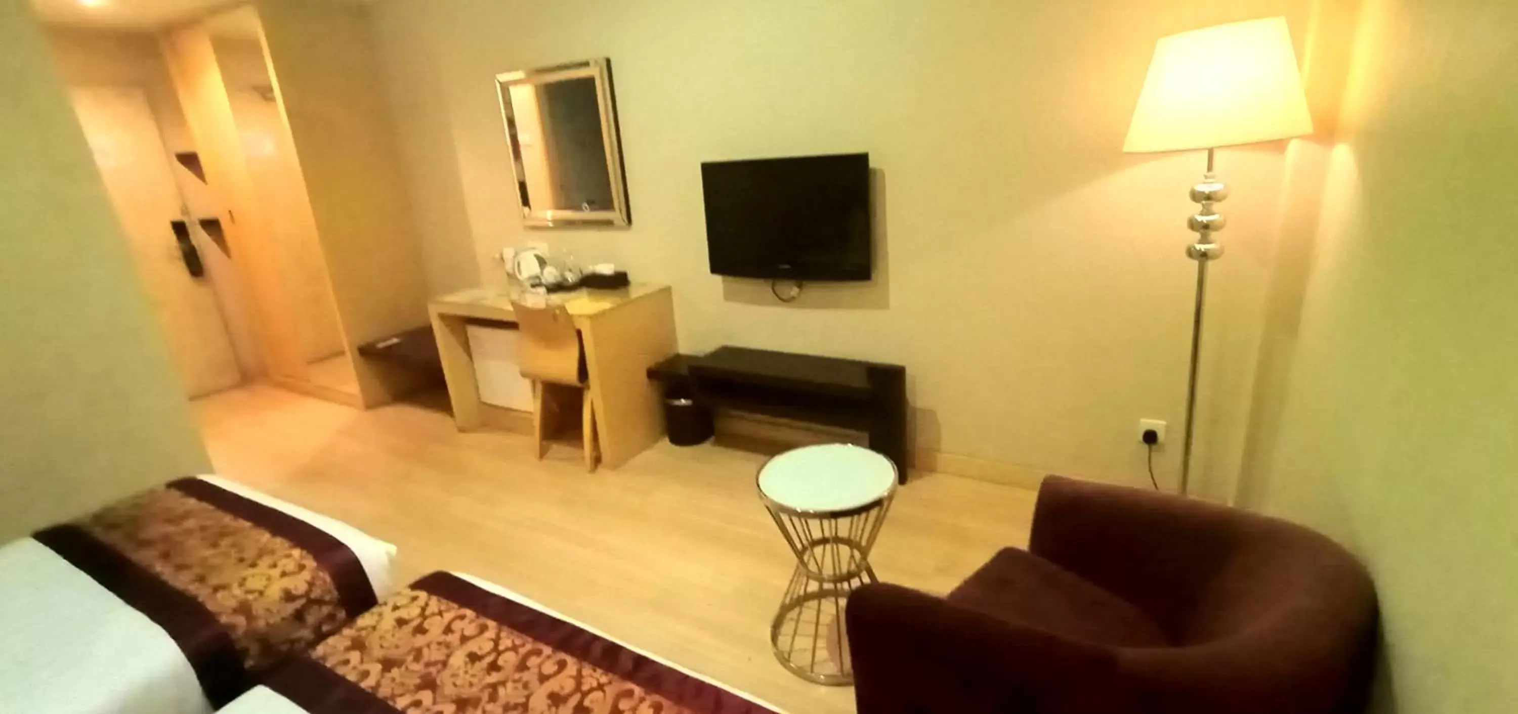 TV/Entertainment Center in Ideals Hotel Melaka