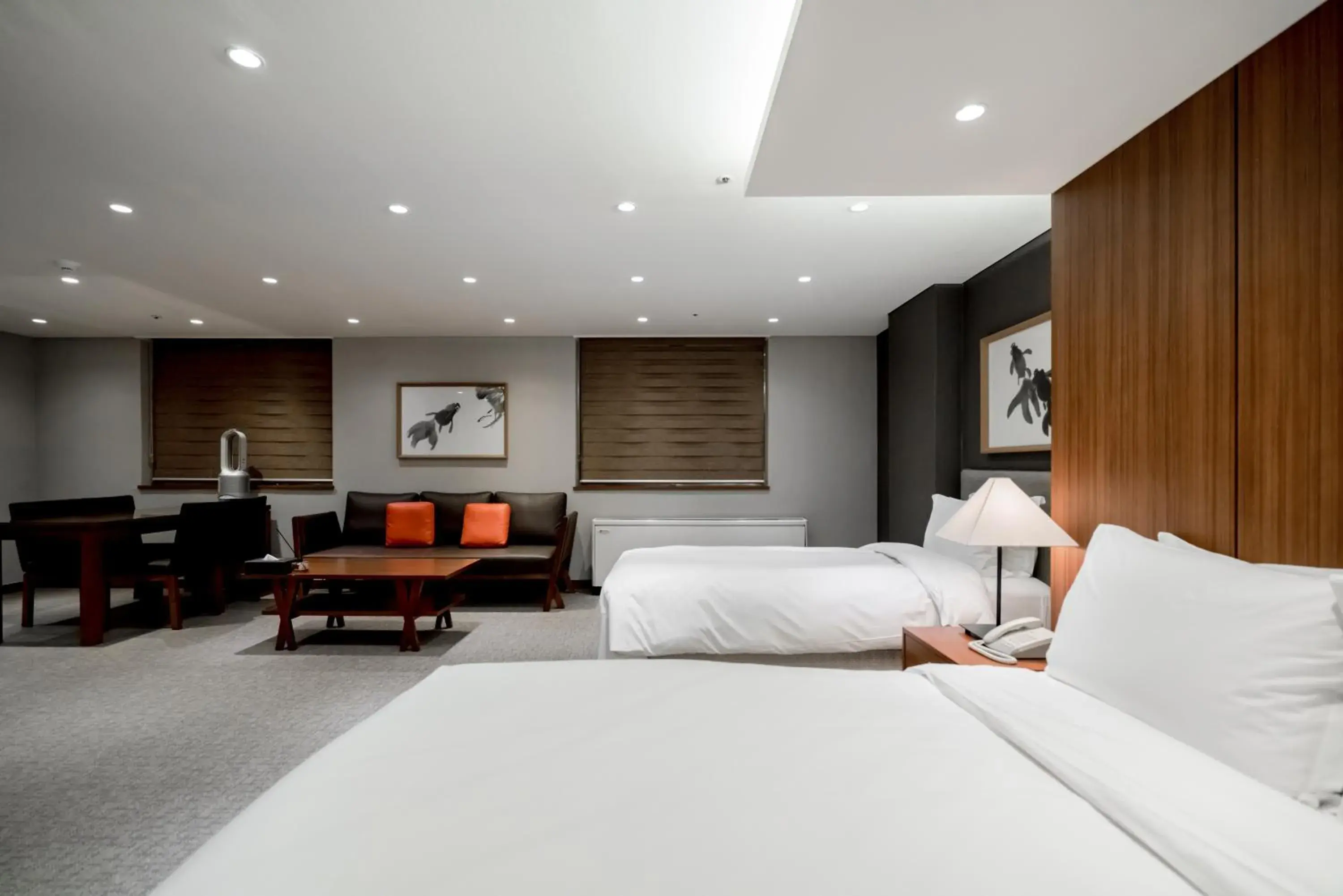 Bed in Oriens Hotel & Residences Myeongdong