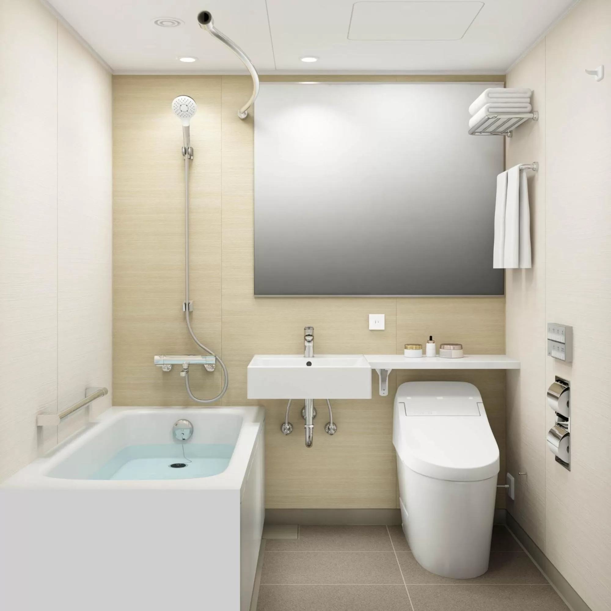 Bathroom in JR Kyushu Station Hotel Kokura