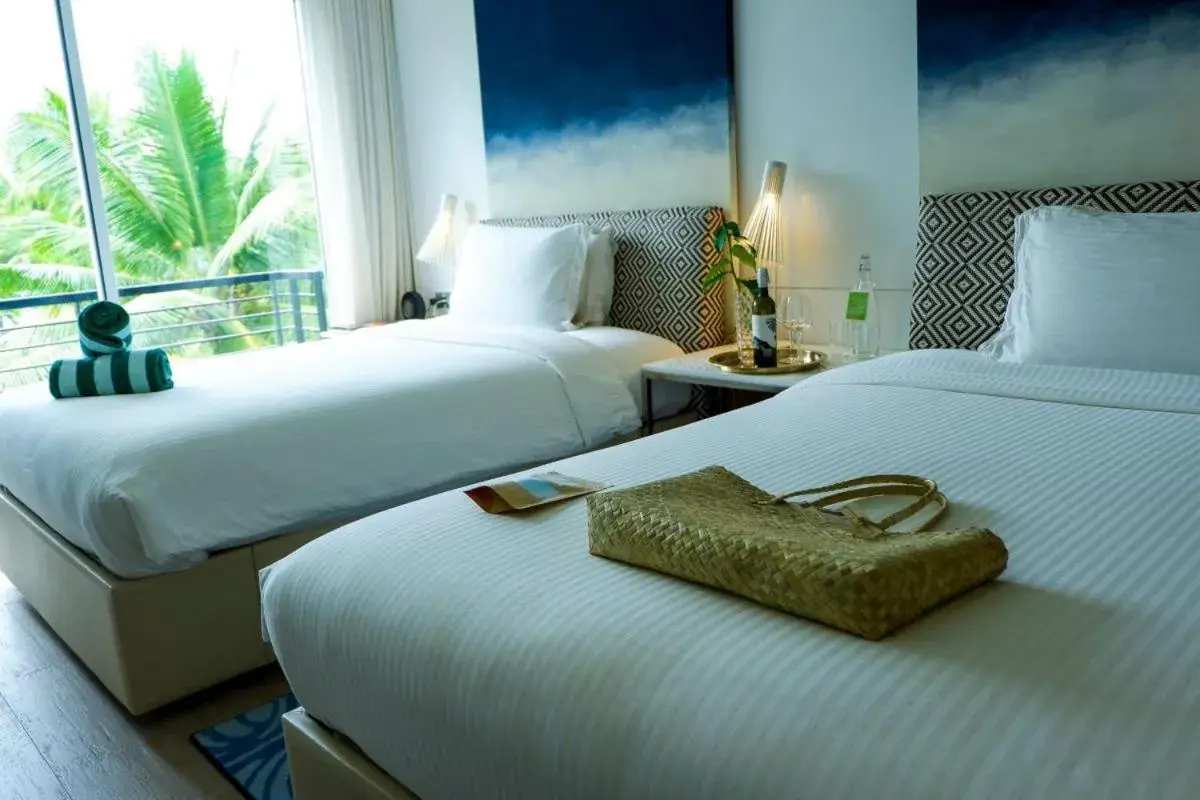 Bed in Misibis Bay