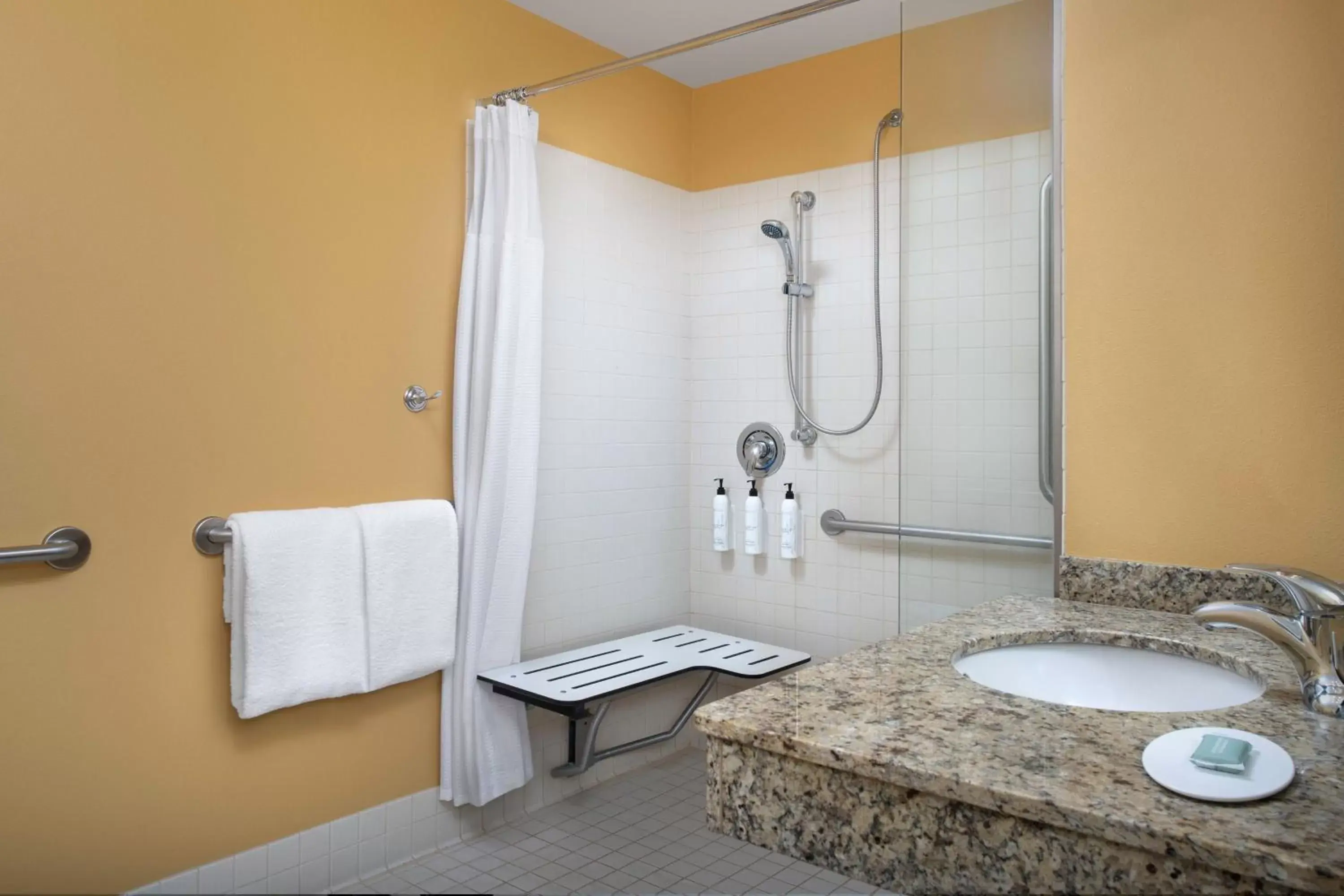 Bathroom in TownePlace by Marriott Suites Portland Vancouver