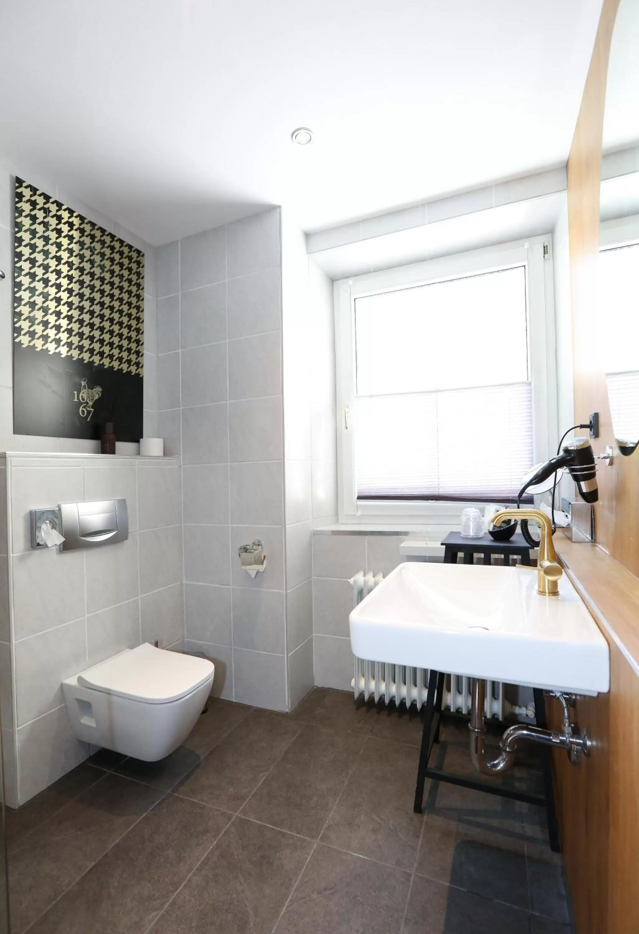 Bathroom in Arthotel ANA Goggl