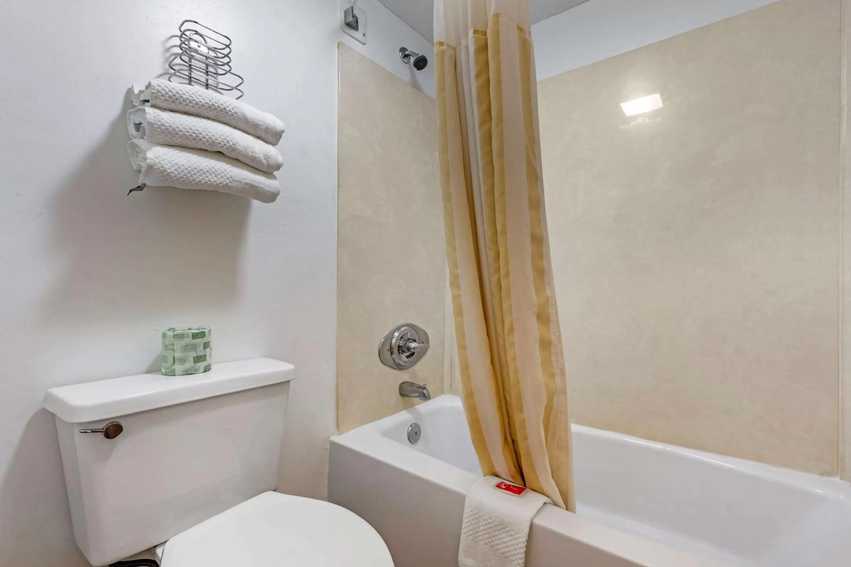 Bathroom in Econo Lodge Inn & Suites