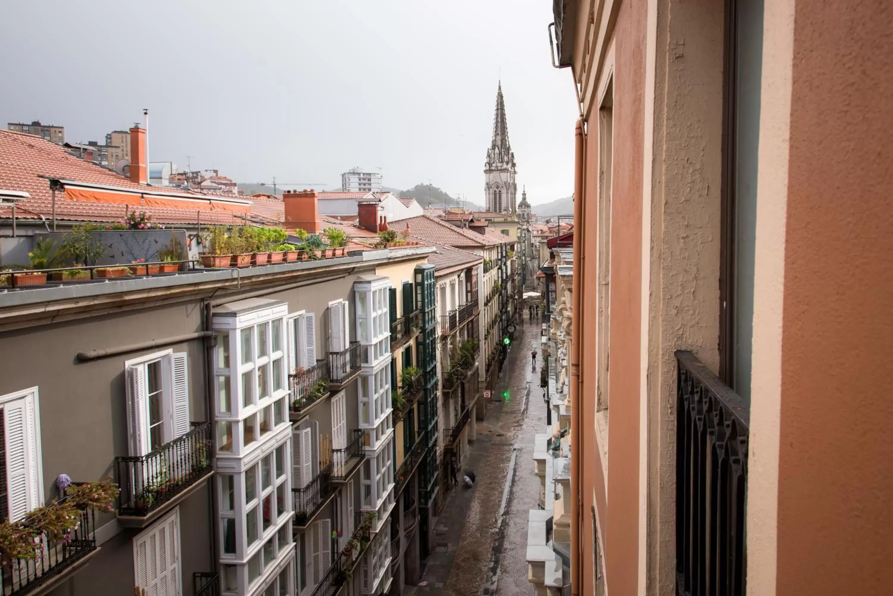 Balcony/Terrace in Petit Palace Arana Bilbao