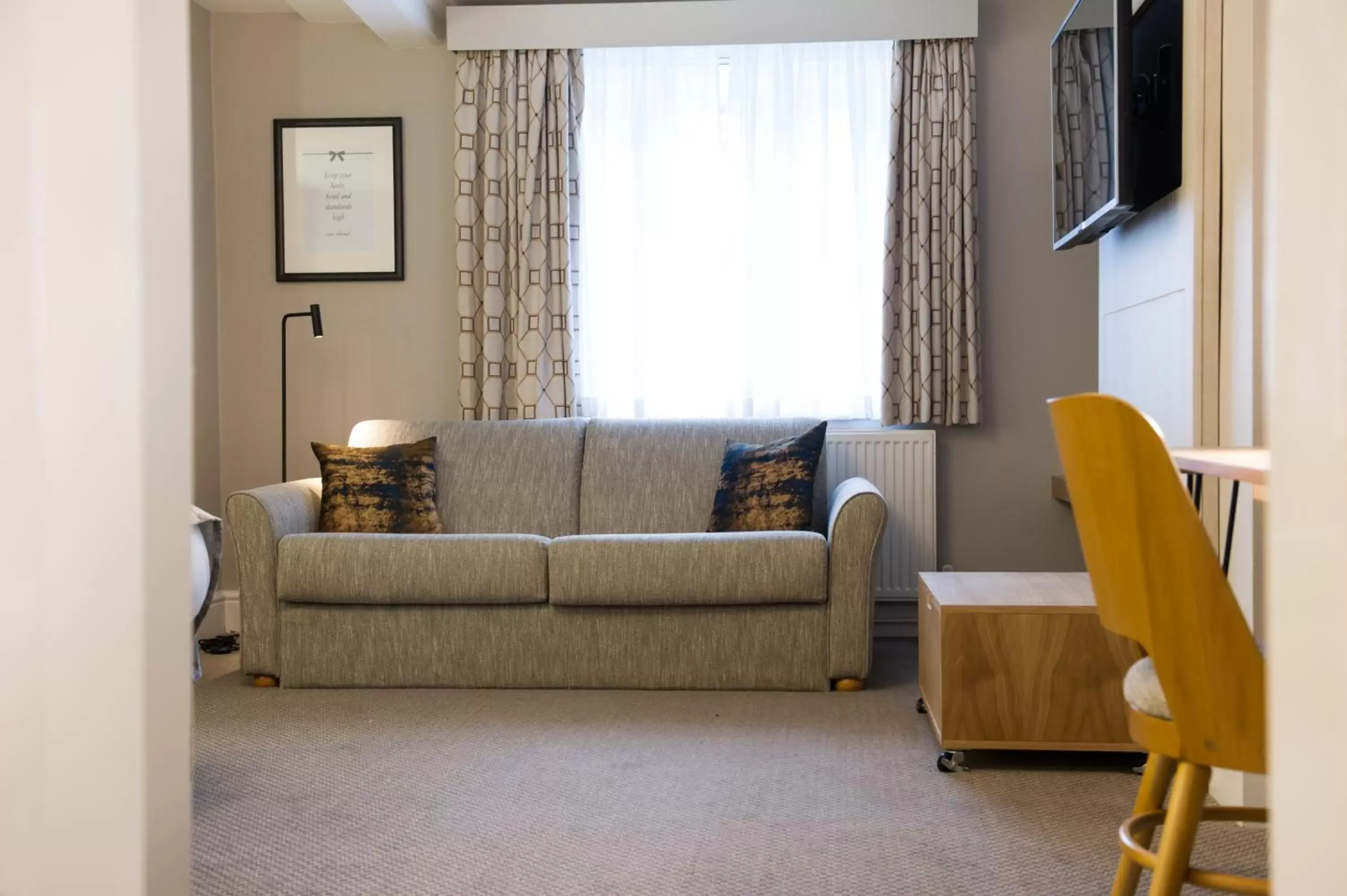 Seating Area in The Fox House by Innkeeper's Collection