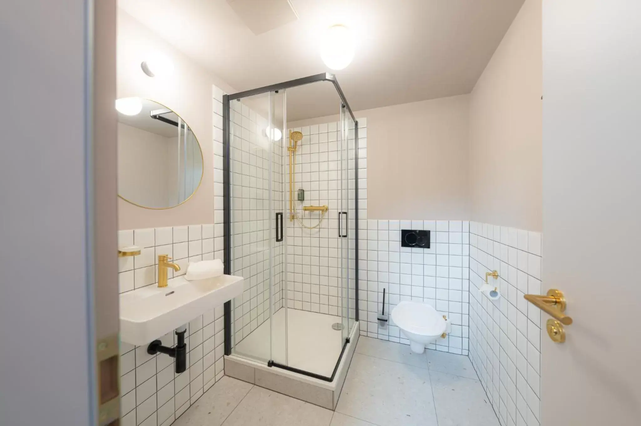 Bathroom in Hotel Beránek