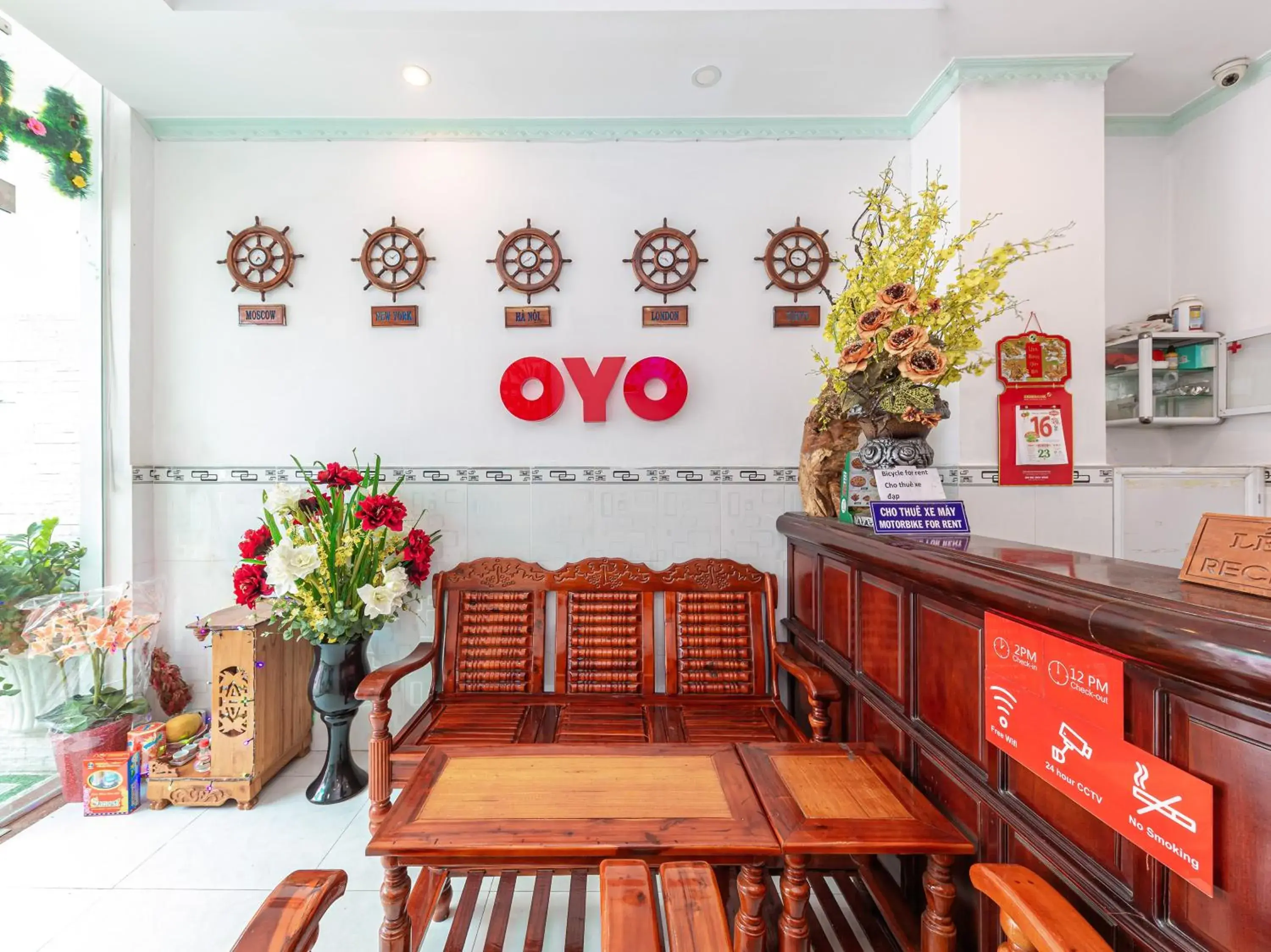 Lobby or reception, Lobby/Reception in OYO 828 Hoa Giay Hotel