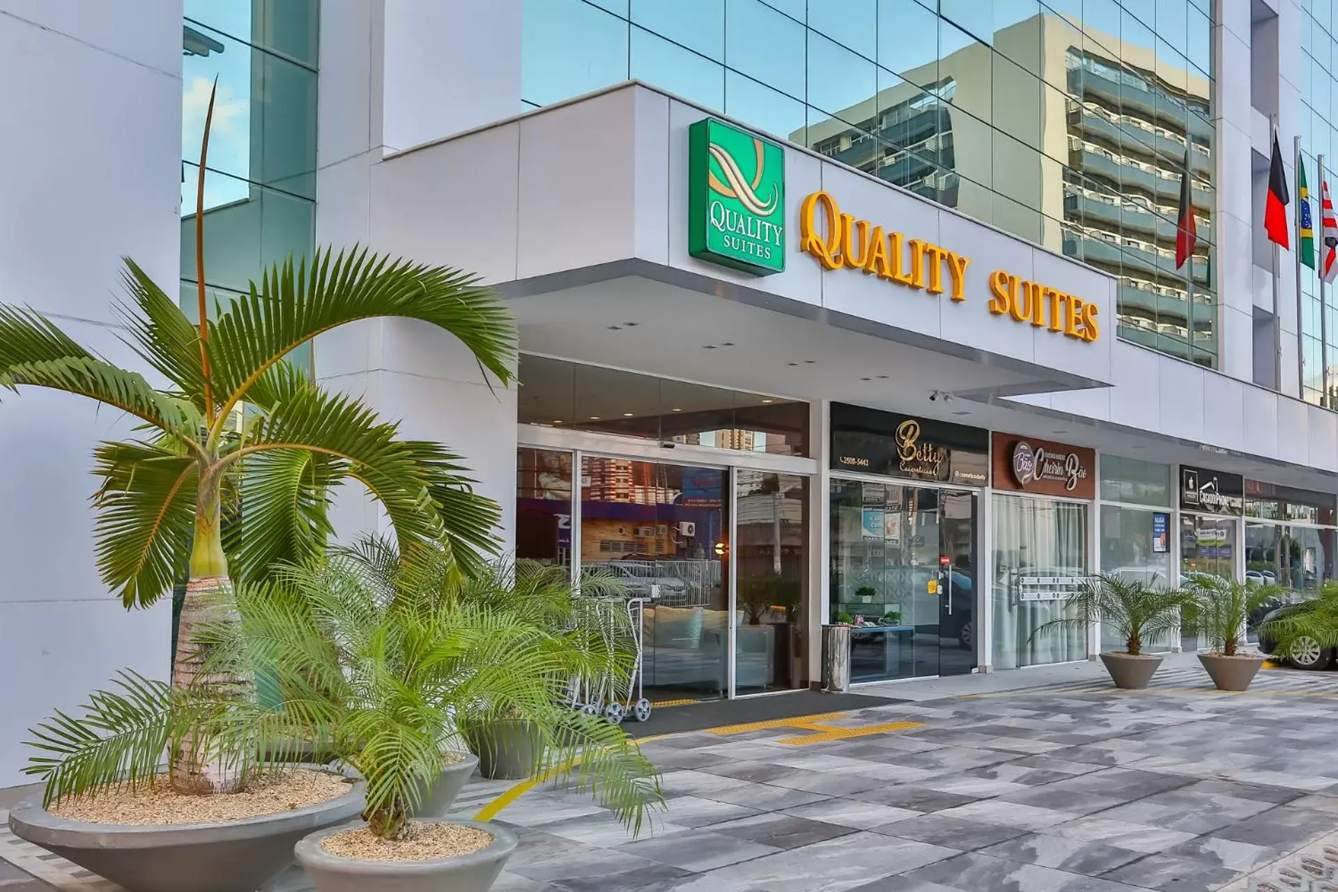 Property building in Quality Suítes João Pessoa Property building in Quality Suítes João Pessoa