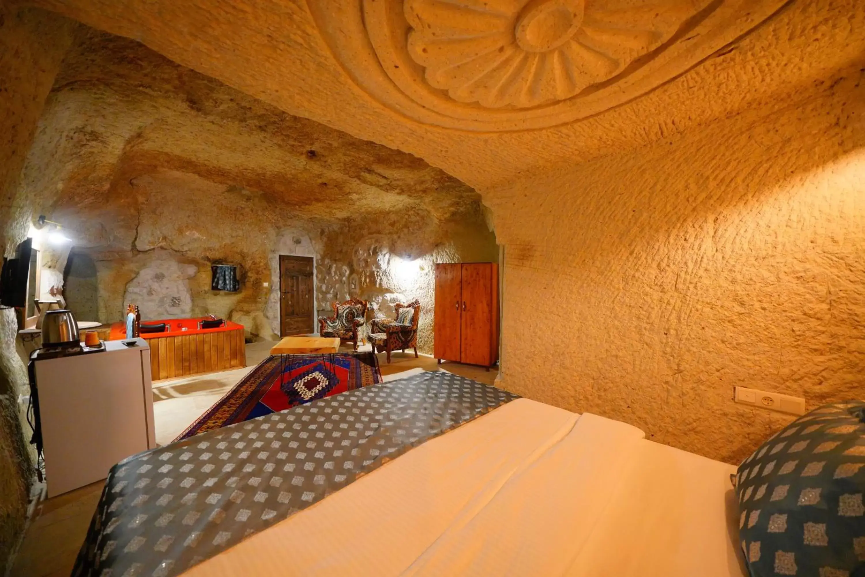 Bedroom in Cappadocia Nar Cave House & Hot Swimming Pool