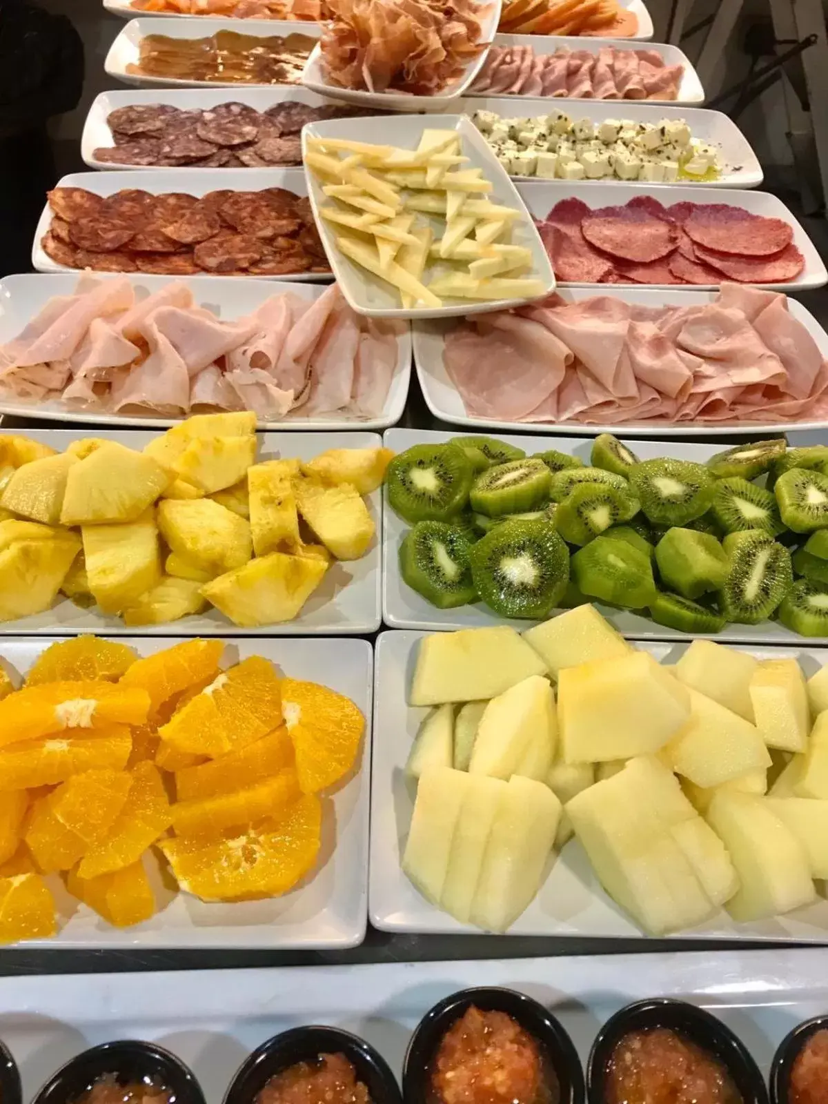Buffet breakfast, Food in Hotel Neptuno