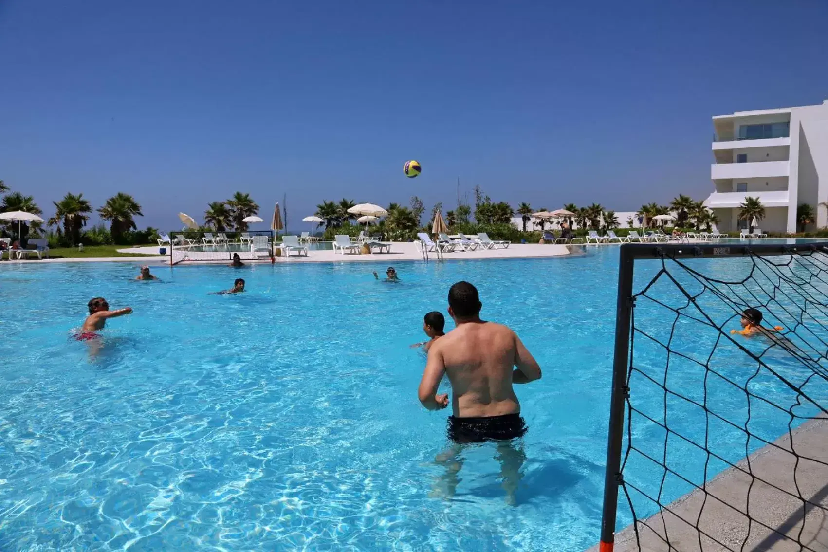 People, Swimming Pool in Lixus Beach Resort - All In