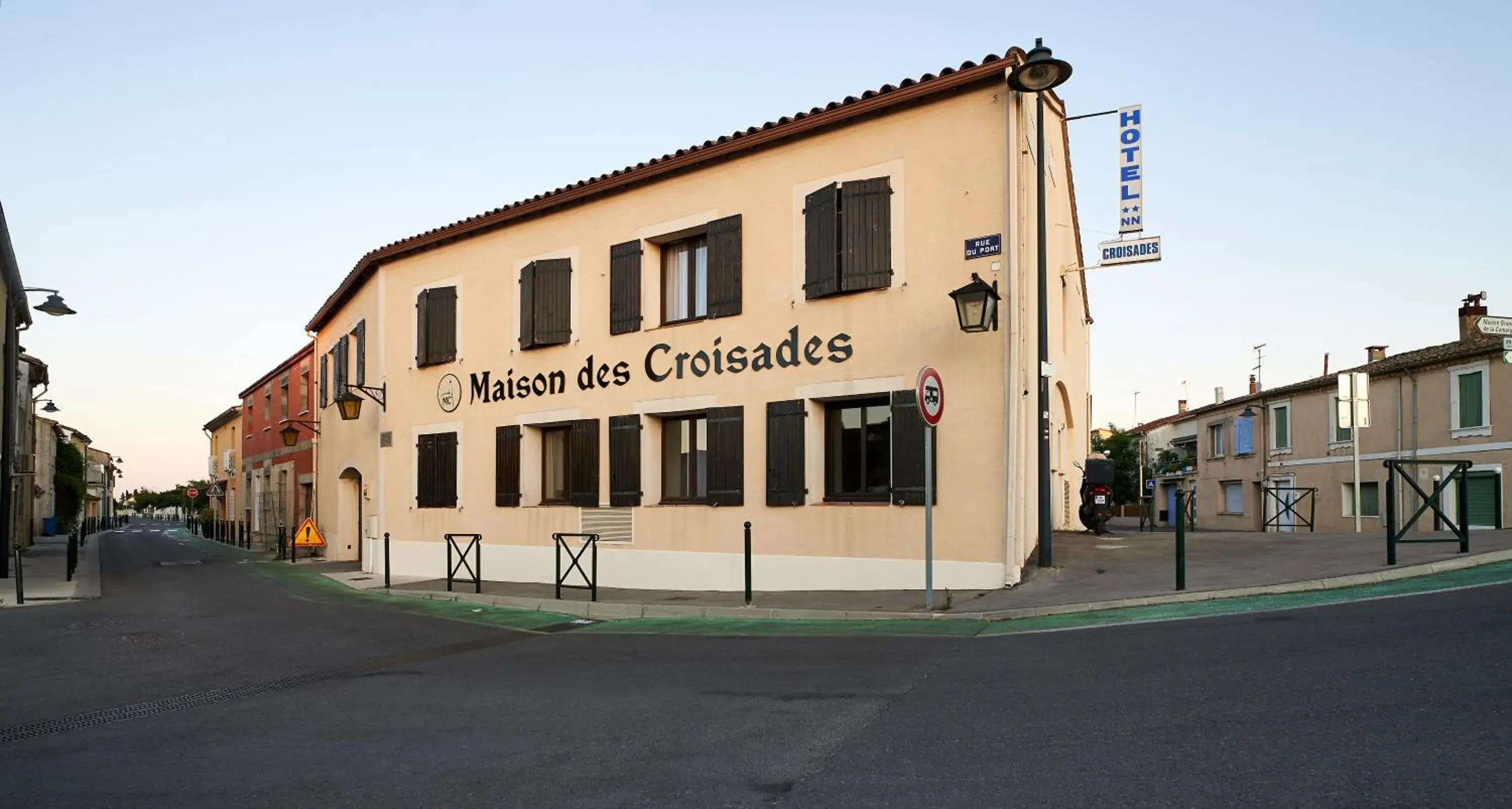 Facade/entrance in Maison des Croisades