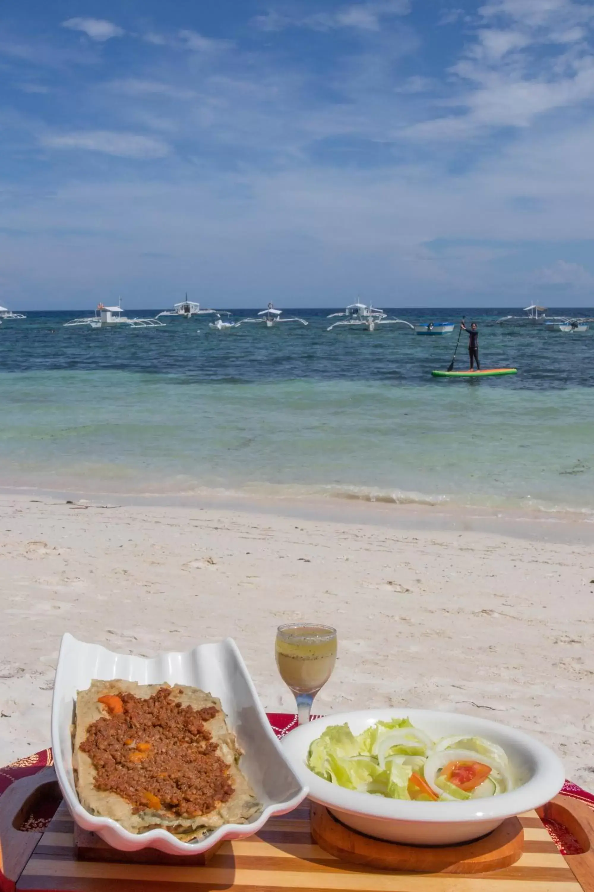 Beach in Hayahay Resort