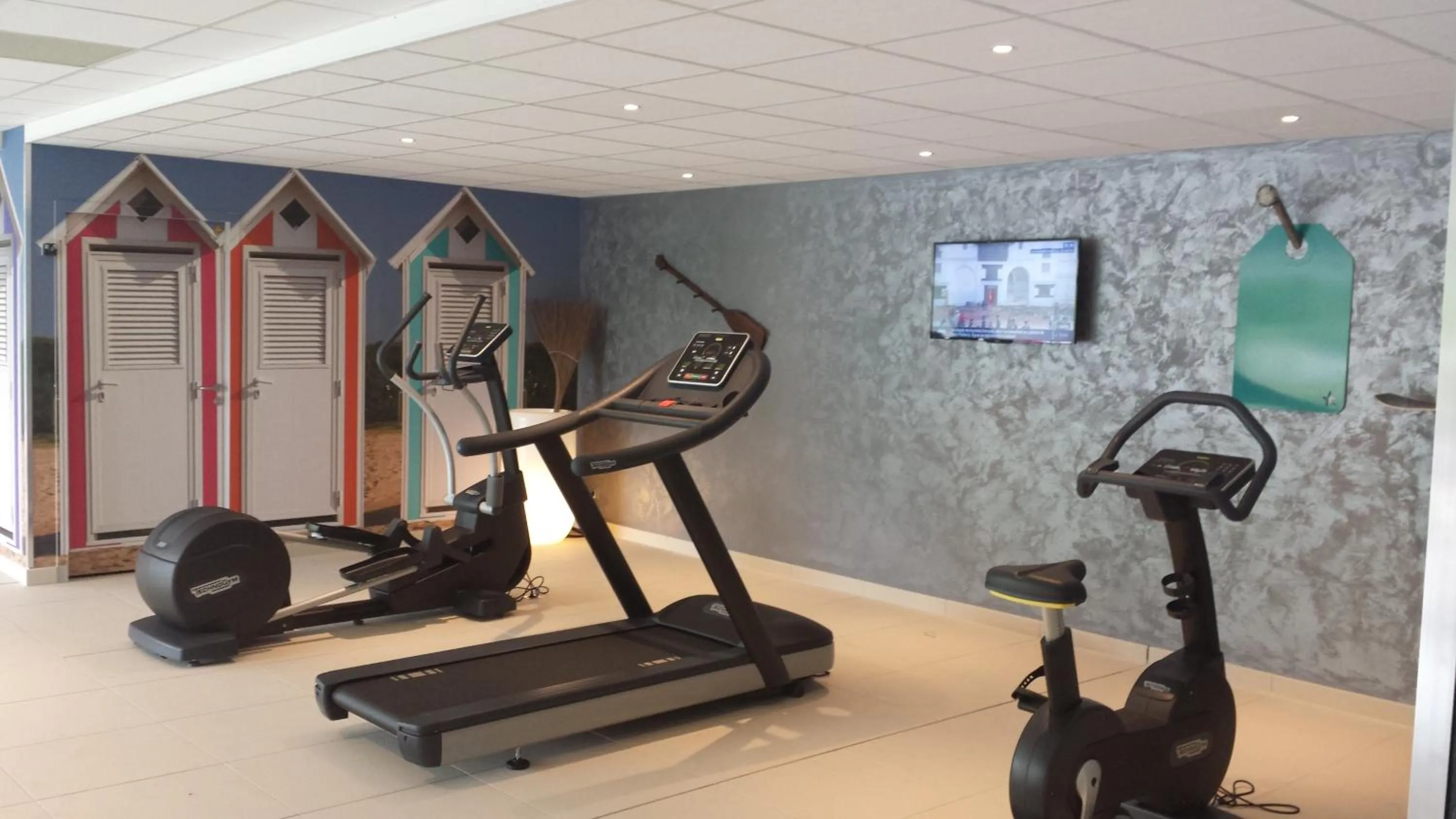 Fitness centre/facilities in ibis Styles Vierzon