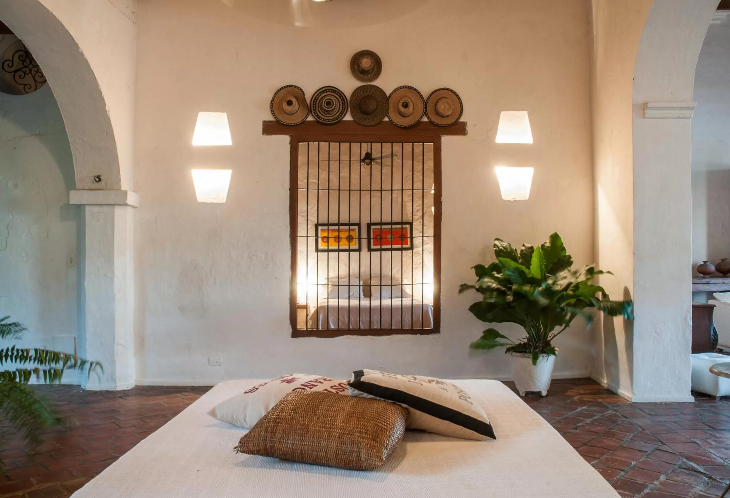 Decorative detail, Bed in Portal de la Marquesa