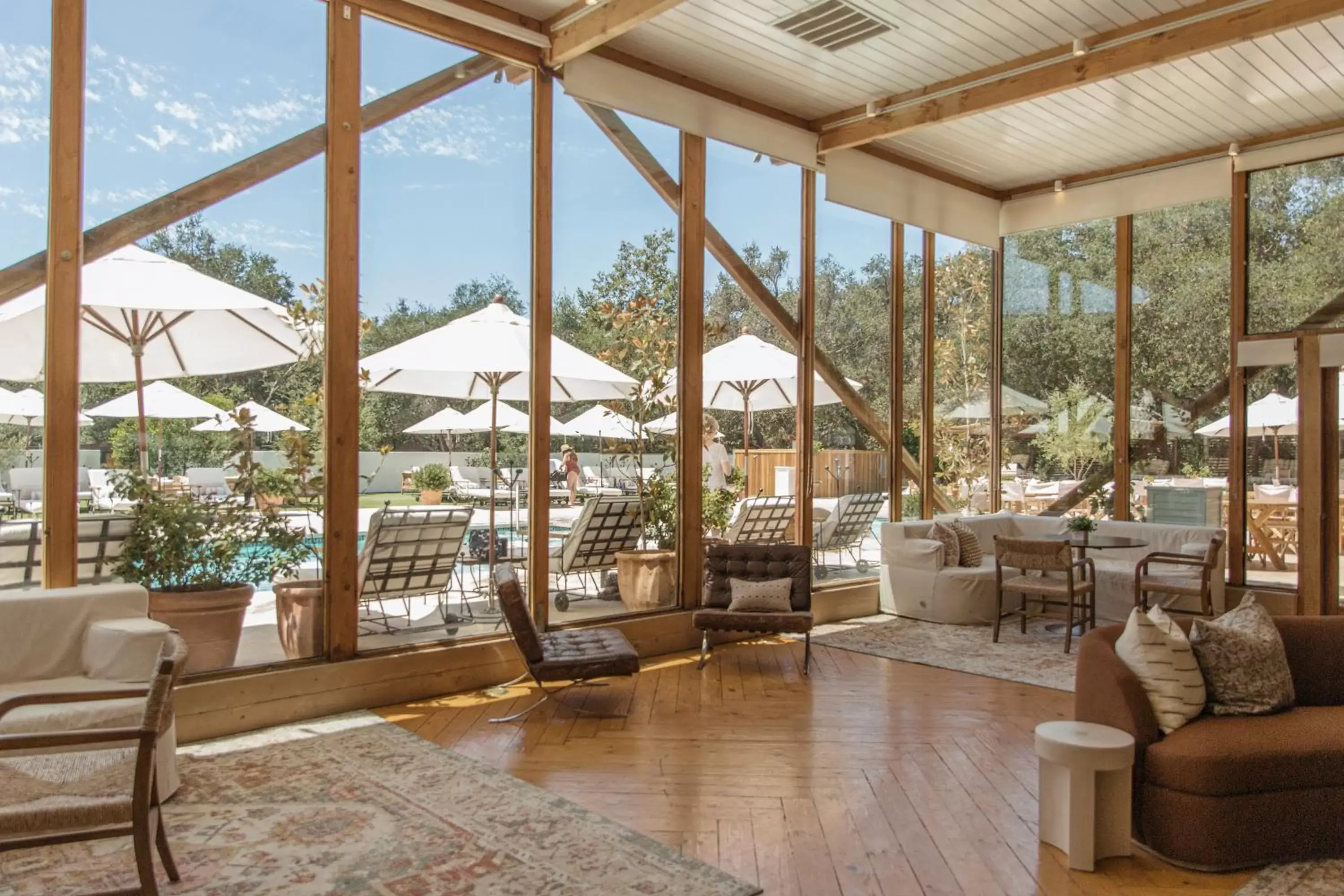 Seating area in Calamigos Guest Ranch and Beach Club