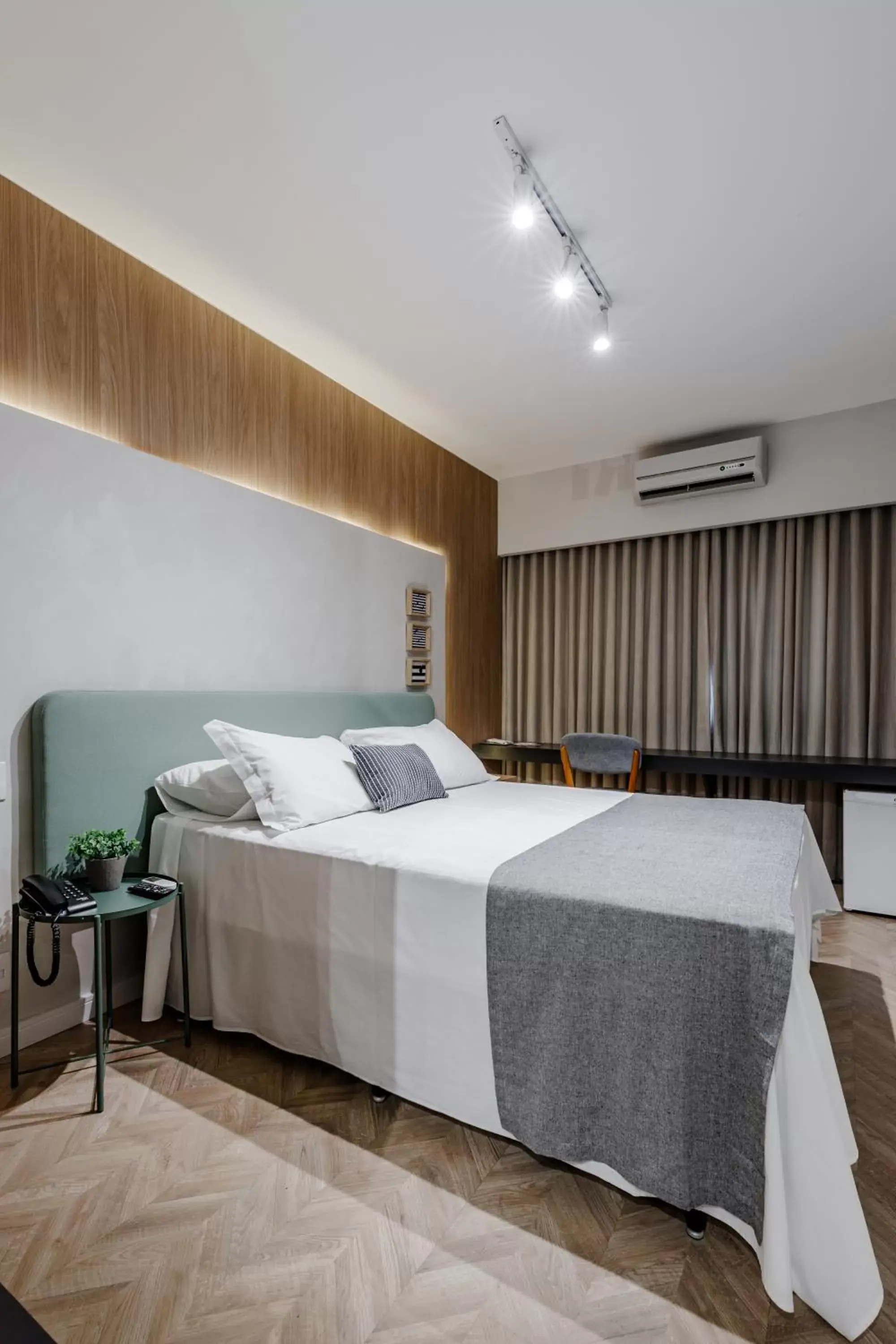 Bed in Hotel Parati Minas