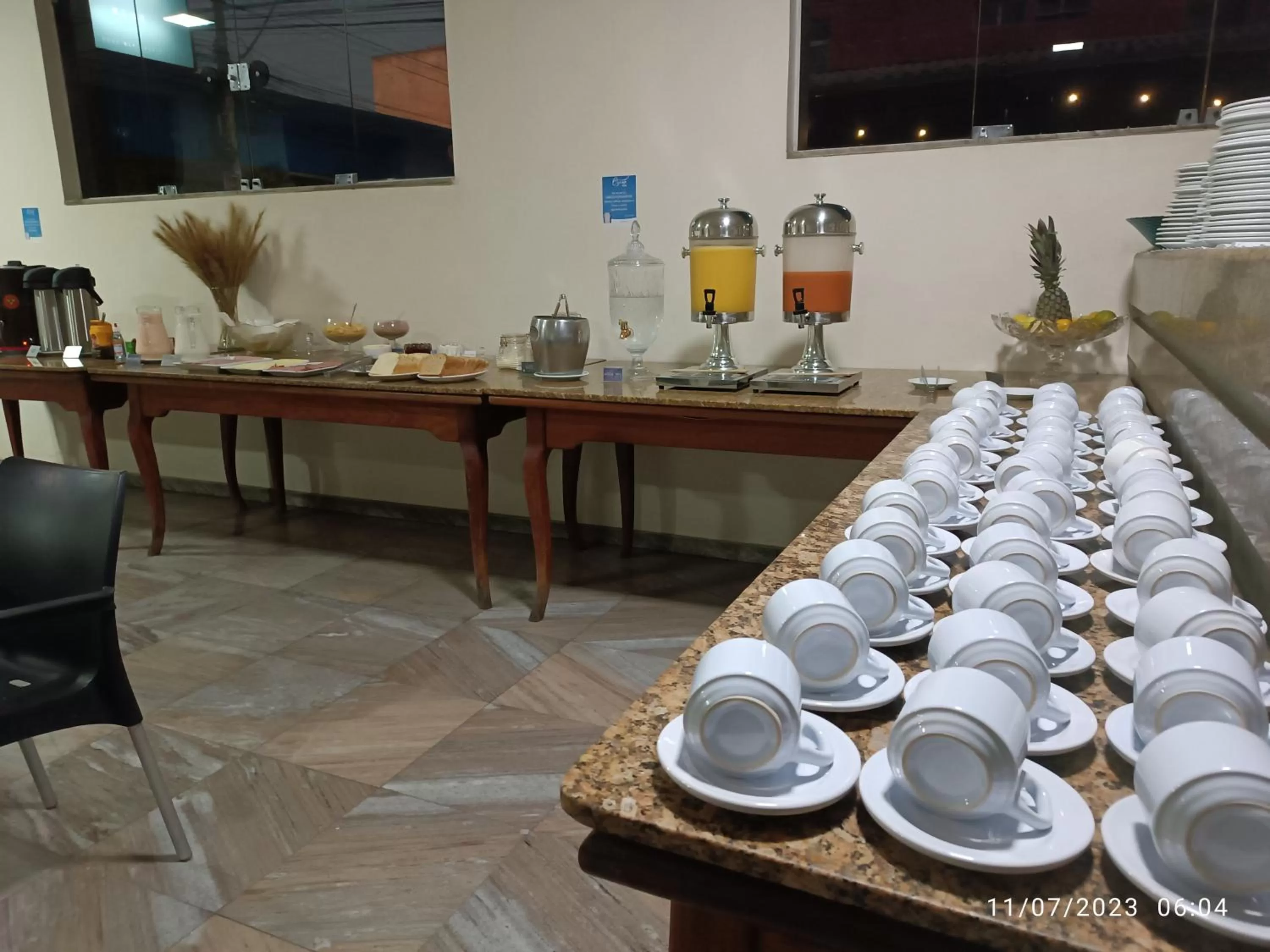 Food and drinks in Hotel Oscar Blue Montes Claros