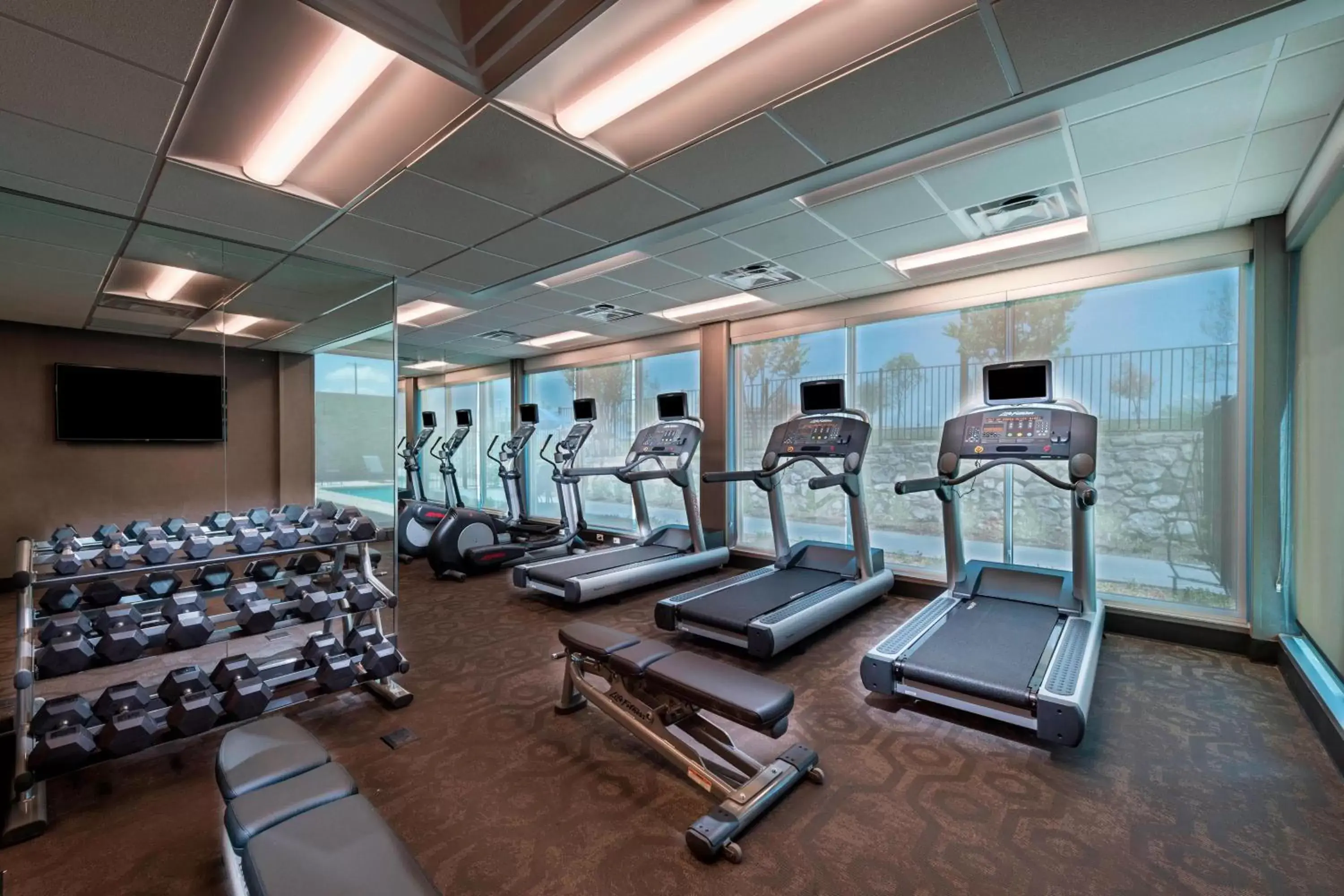 Fitness centre/facilities, Fitness Center/Facilities in Fairfield Inn & Suites by Marriott Dallas Waxahachie