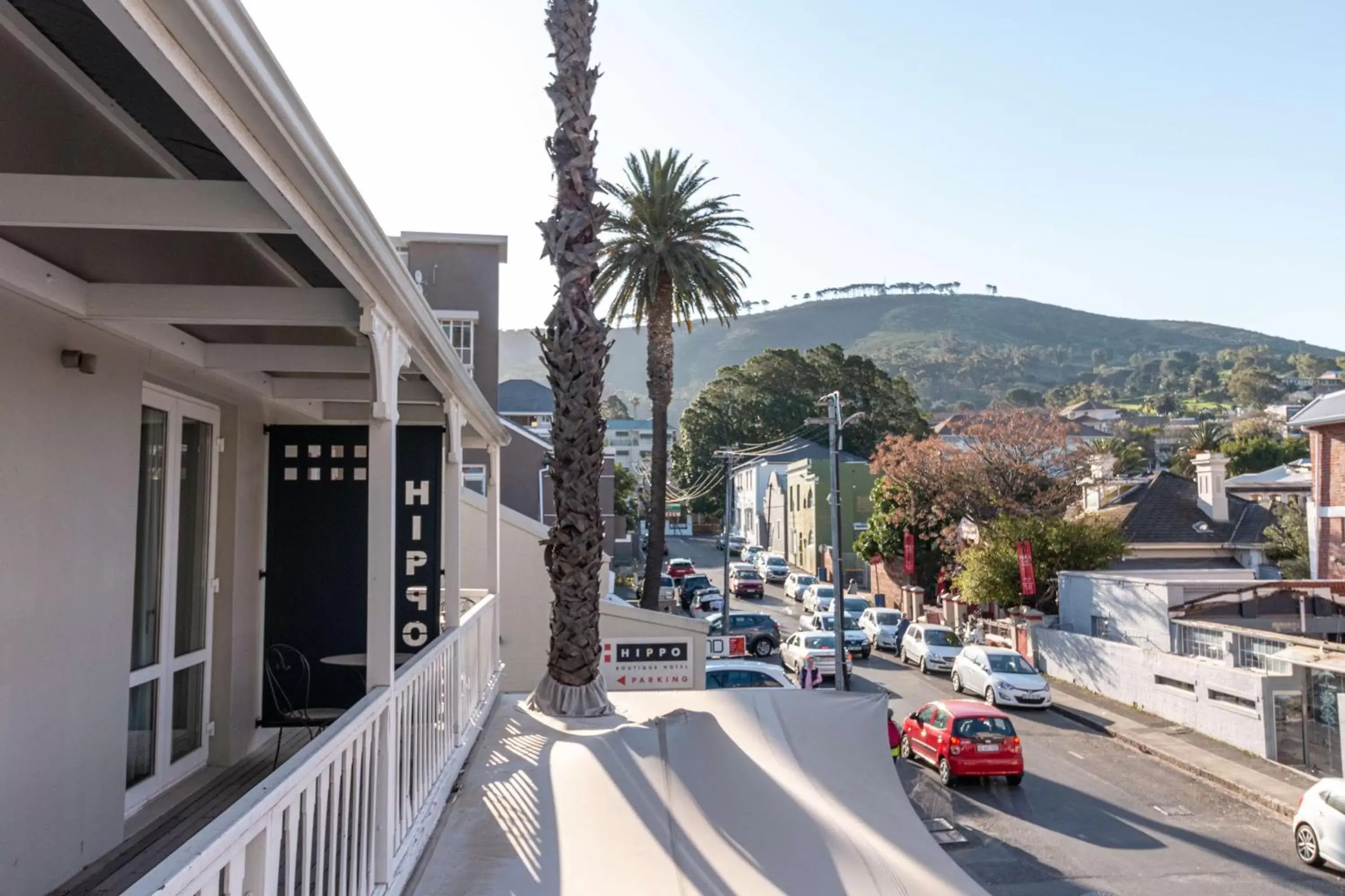 Street view, Balcony/Terrace in Hippo Boutique Hotel