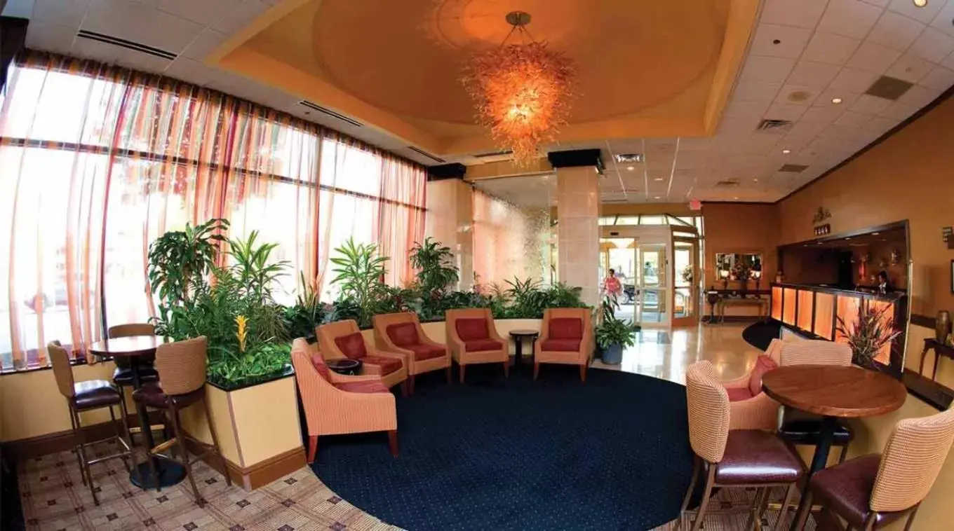 Lobby or reception in The Poughkeepsie Grand Hotel