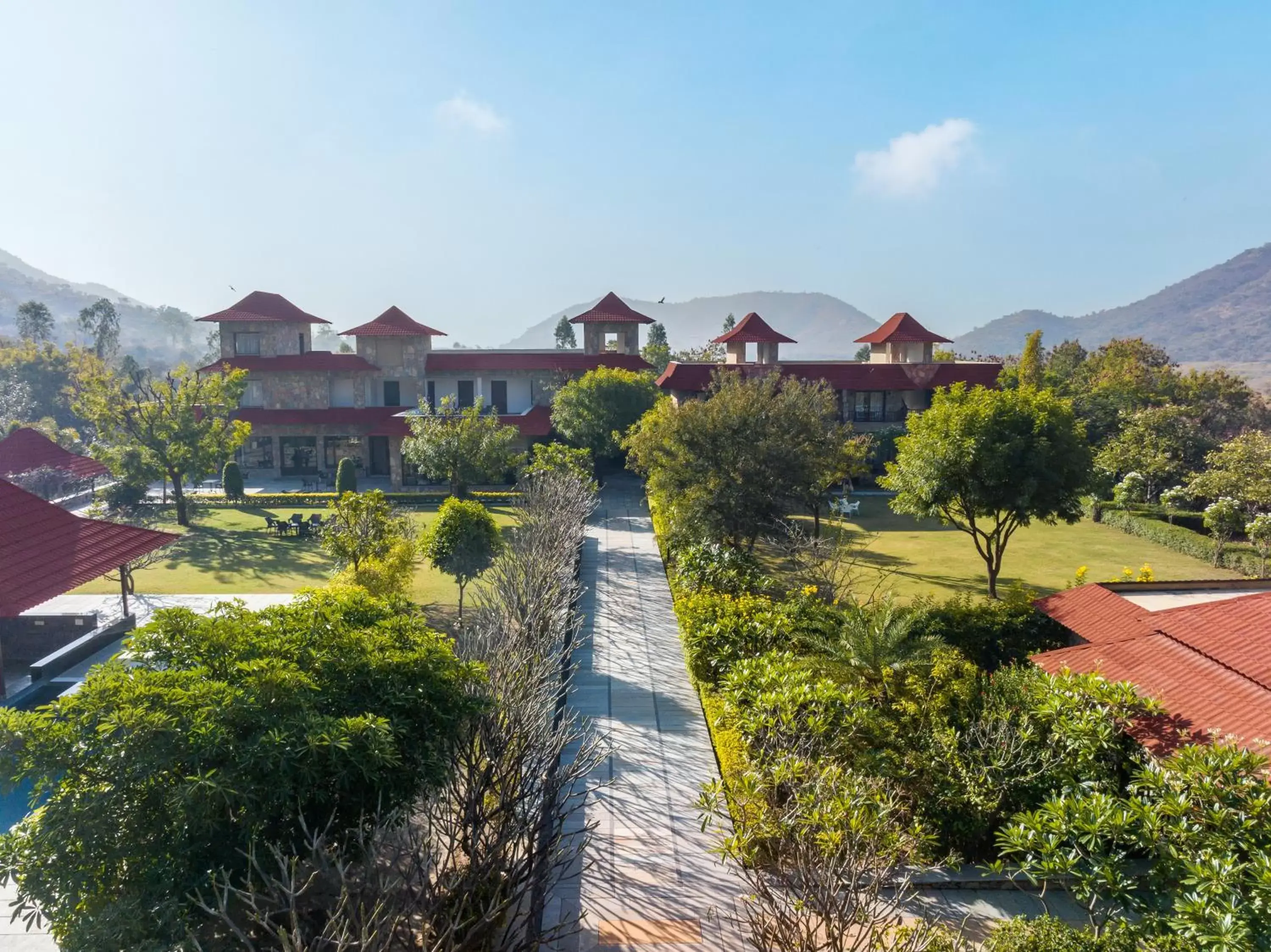 Property building in Anandam - A Luxury Resort in Udaipur