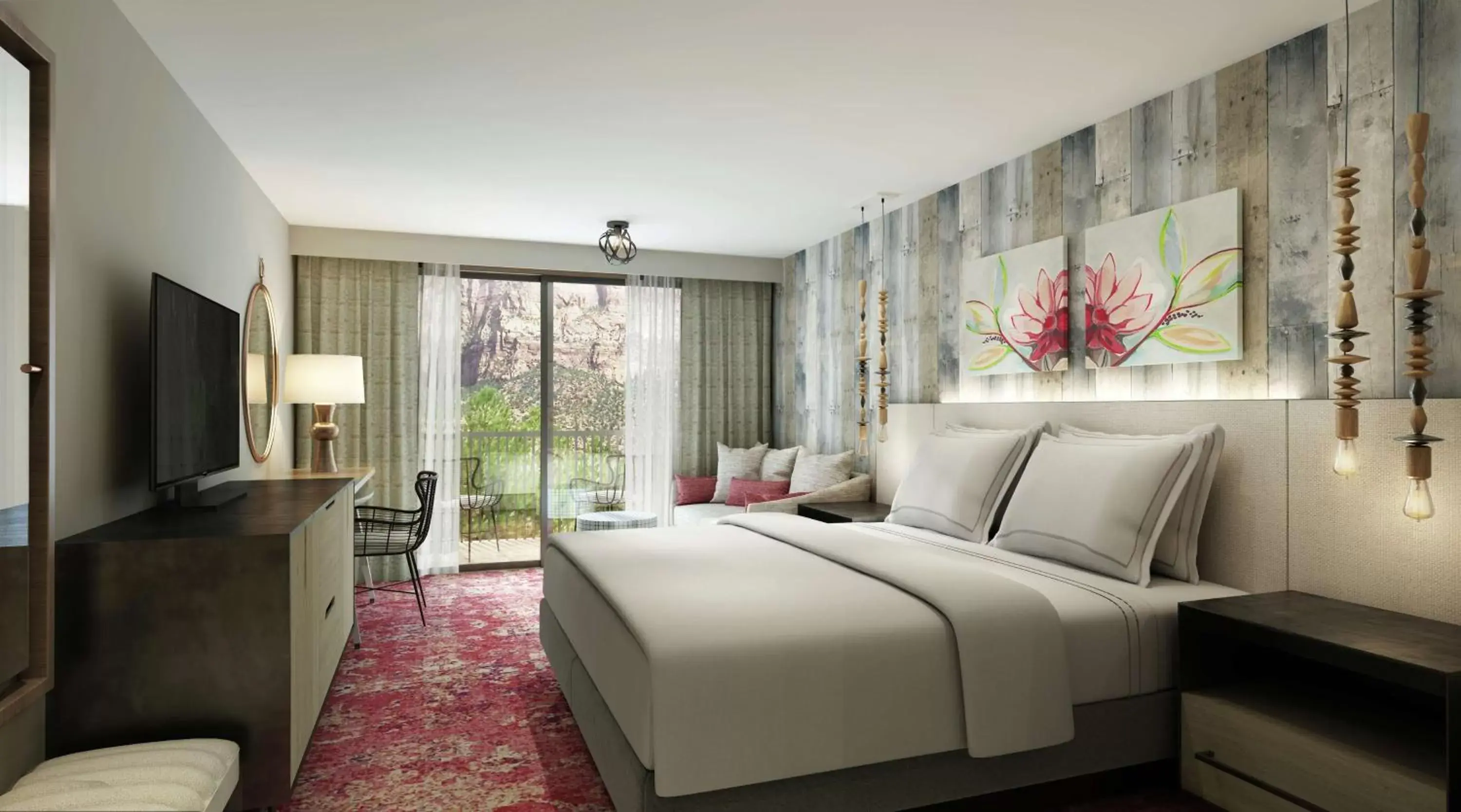 Bedroom in Cliffrose Springdale, Curio Collection By Hilton