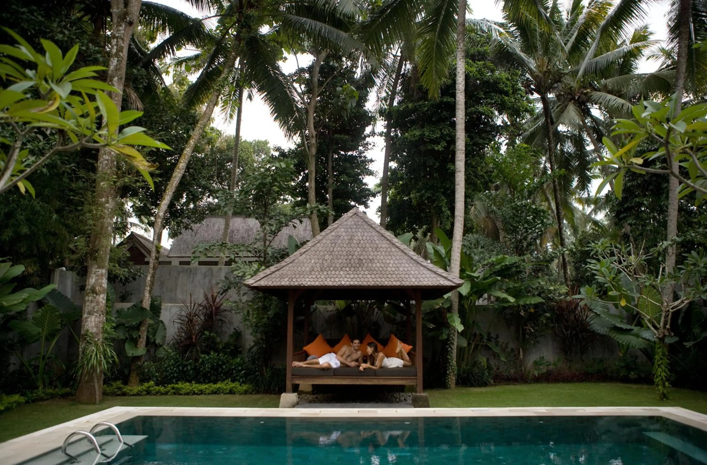 Pool view in The Samaya Ubud