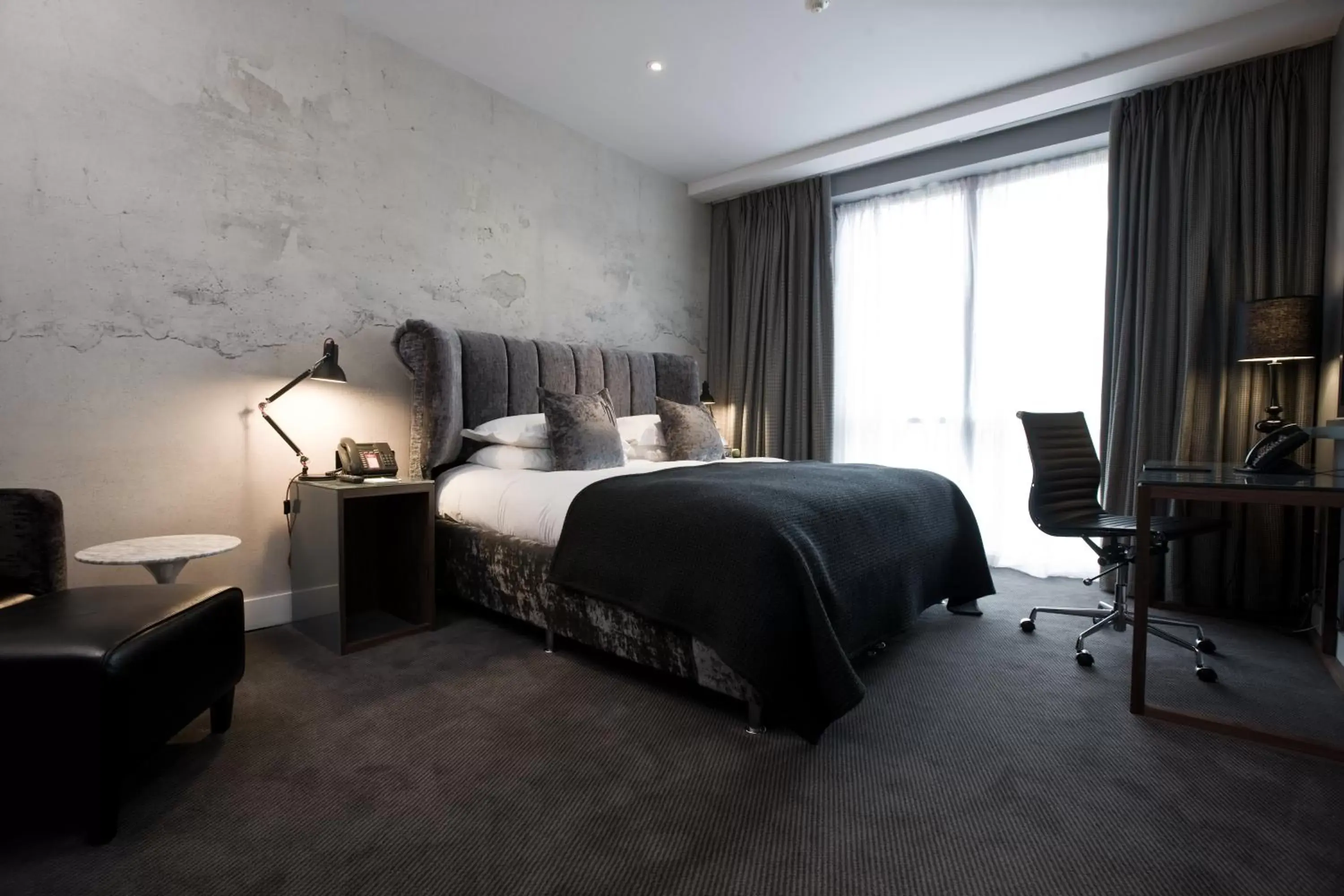 Bedroom, Bed in Malmaison Birmingham