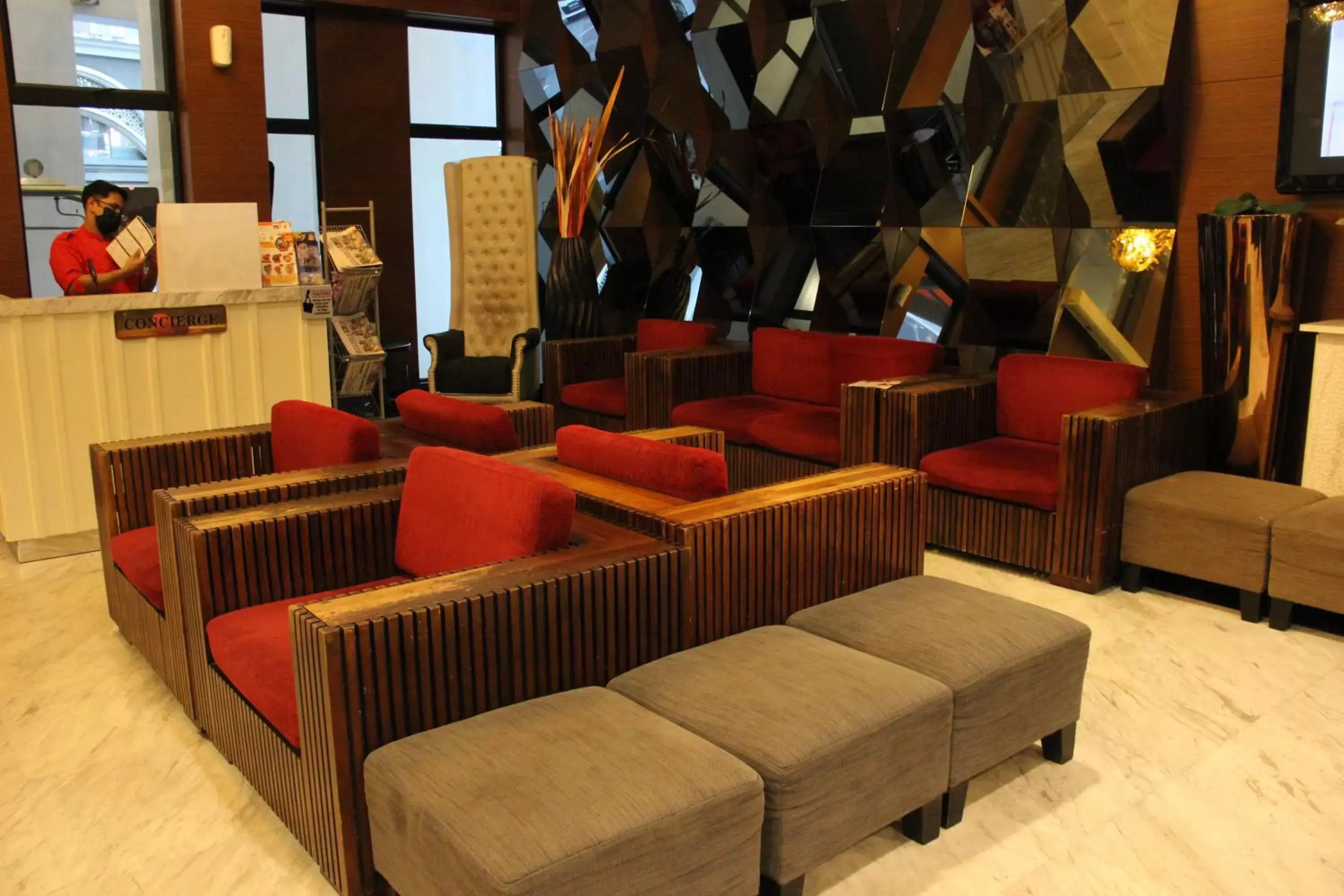 Lobby or reception, Lounge/Bar in Imperial Heritage Boutique & Gourmet Hotel Melaka