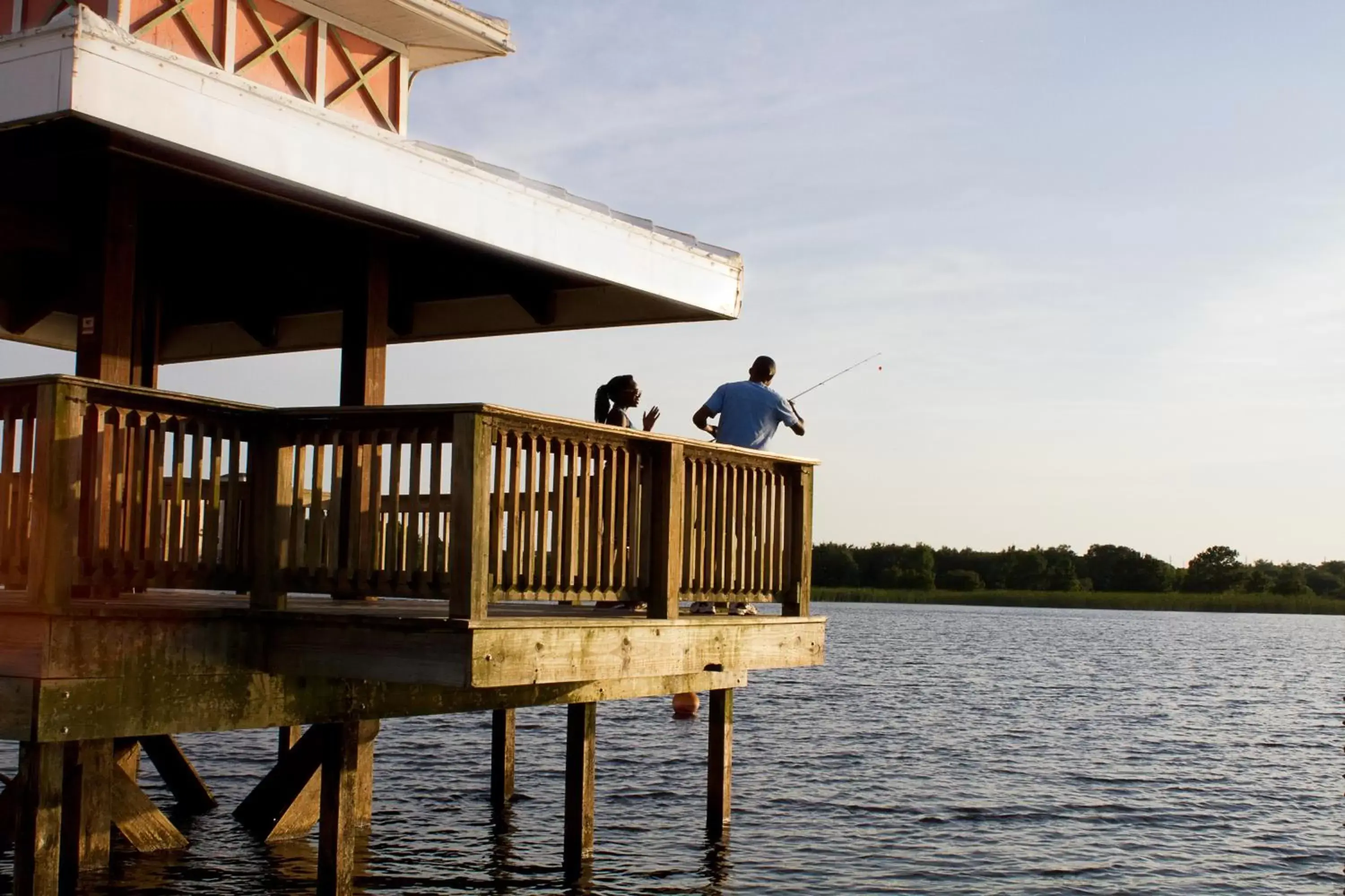 Fishing in Summer Bay Orlando by Exploria Resorts