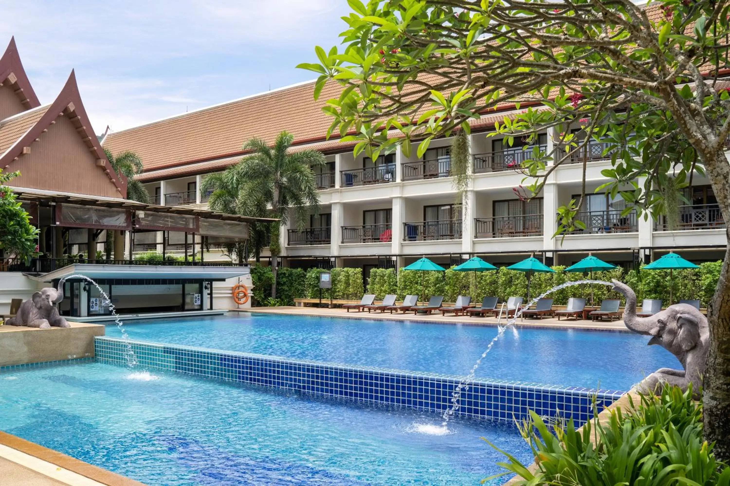 Property building, Swimming Pool in Deevana Patong Resort & Spa - SHA Extra Plus