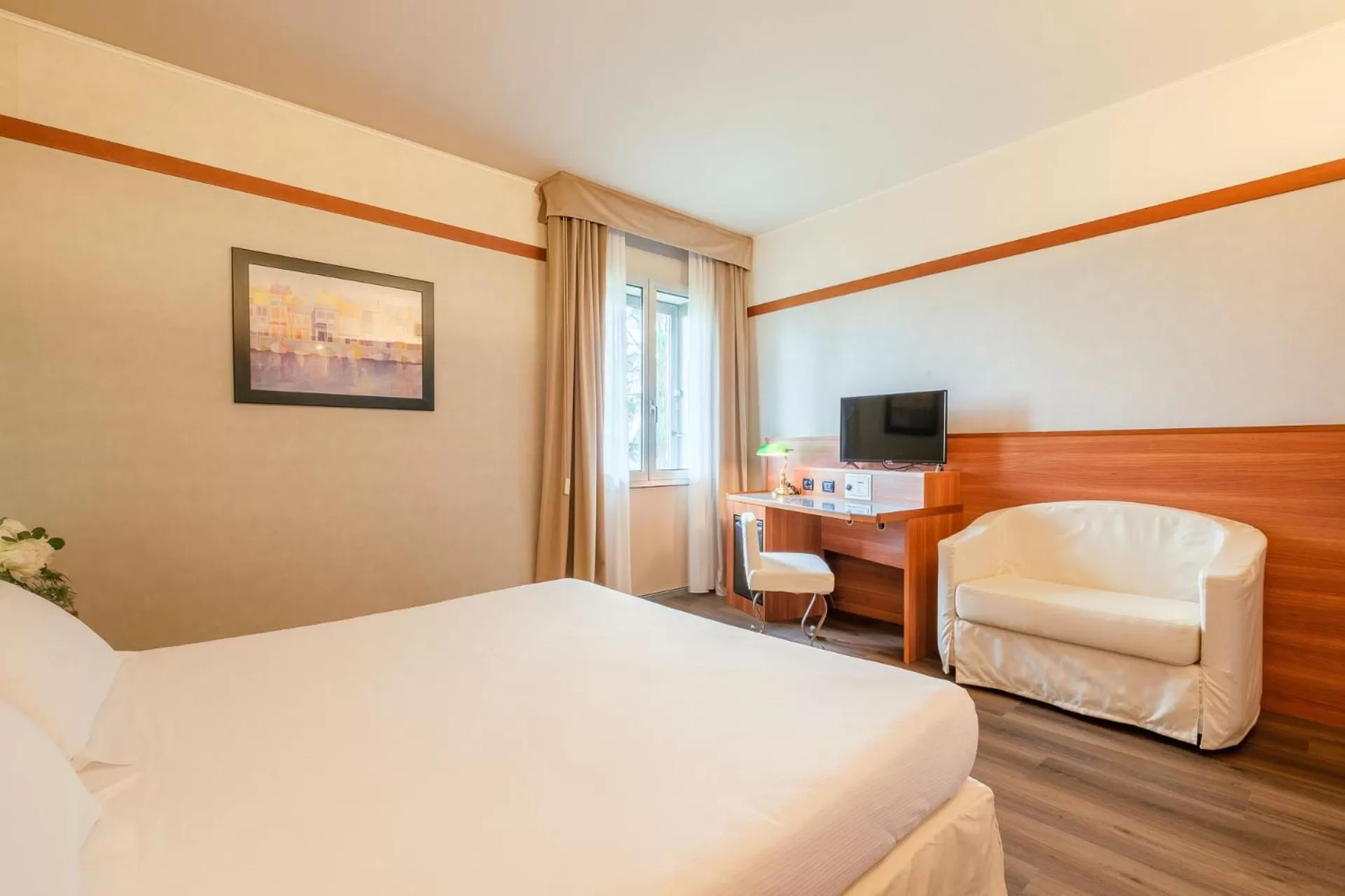 Bedroom, Bed in SHG Hotel Bologna