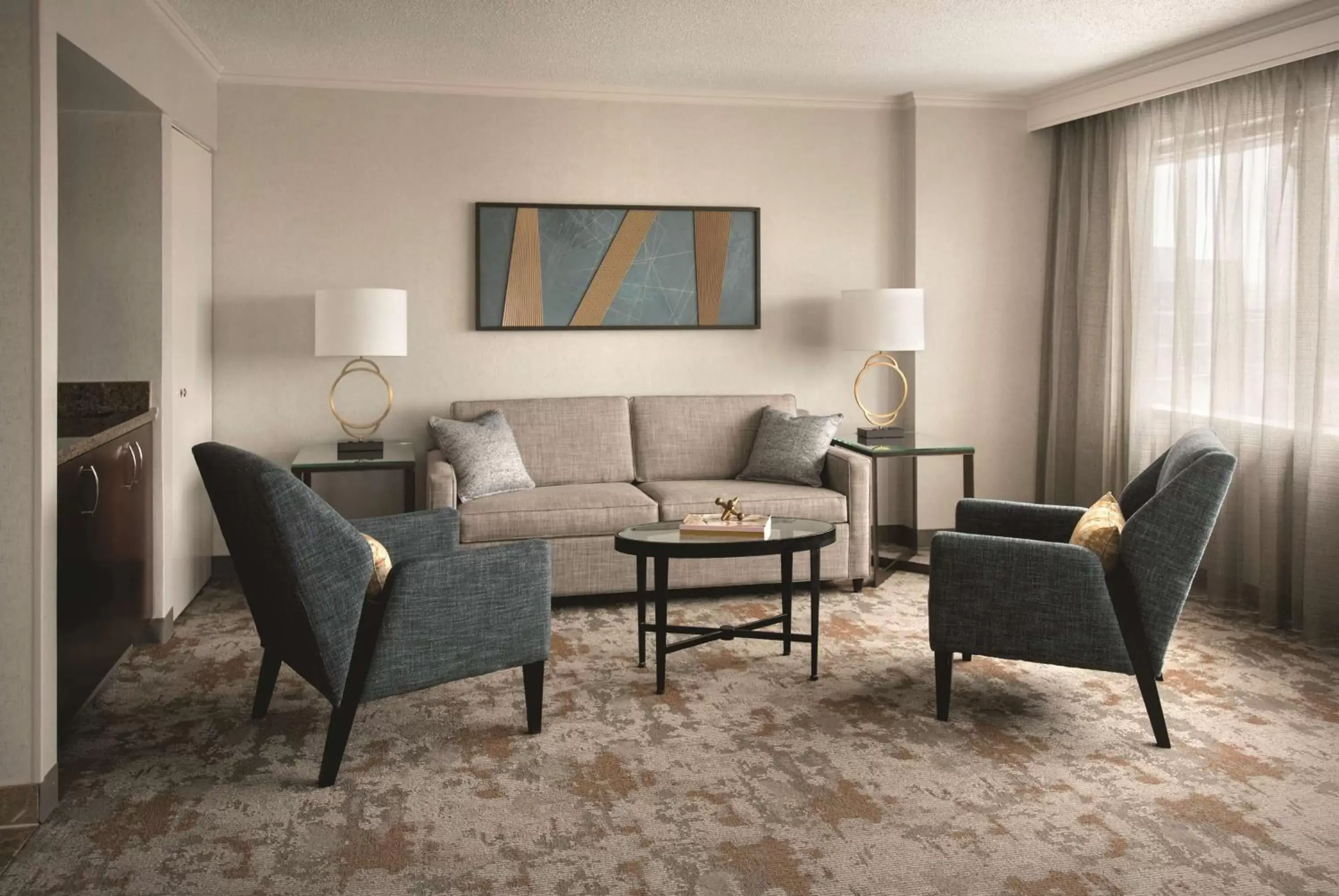 Living room, Seating Area in Embassy Suites by Hilton Bethesda Washington DC