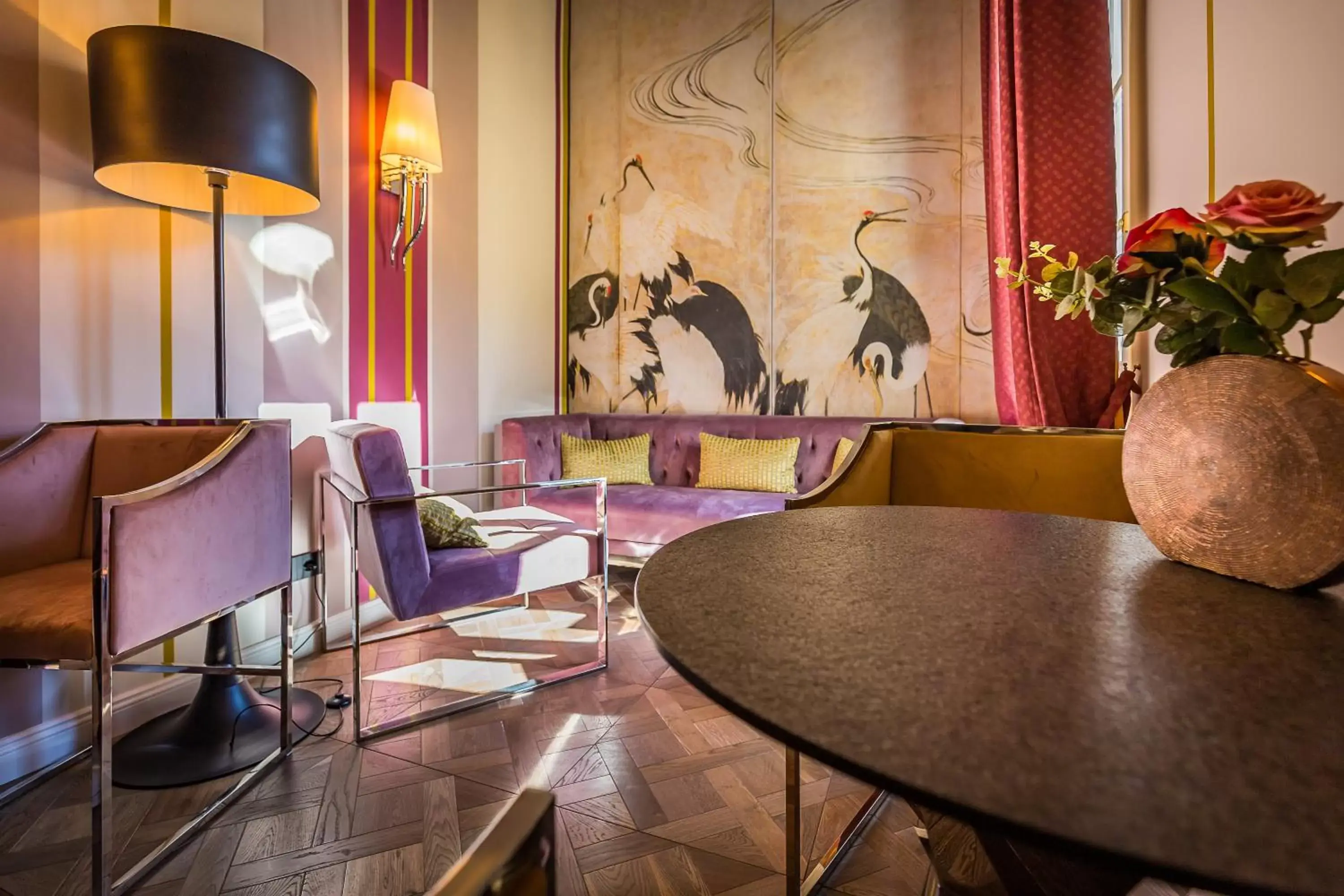 Communal lounge/ TV room, Lounge/Bar in Arte' Boutique Hotel