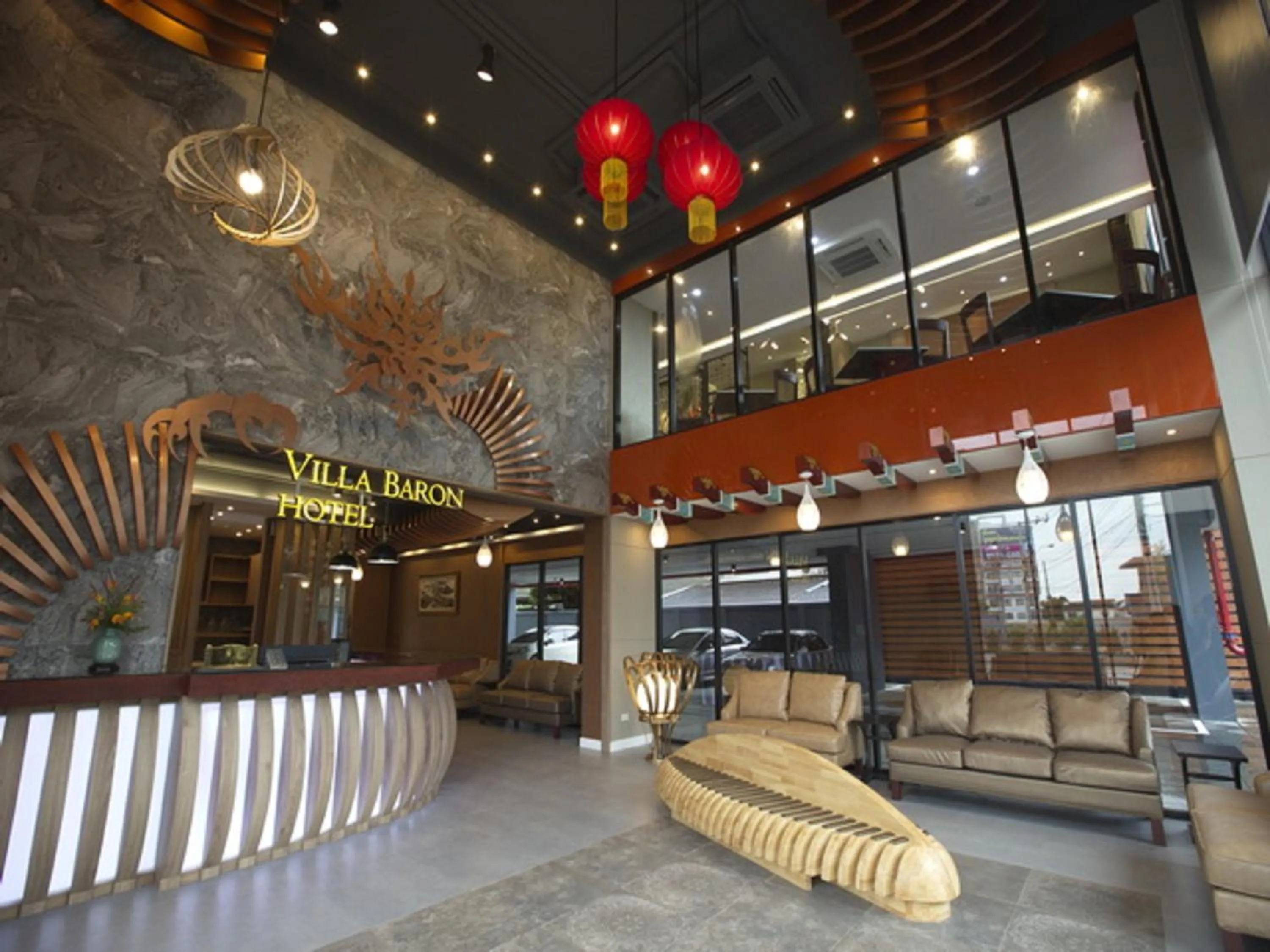 Lobby or reception in Villa Baron SHA PLUS