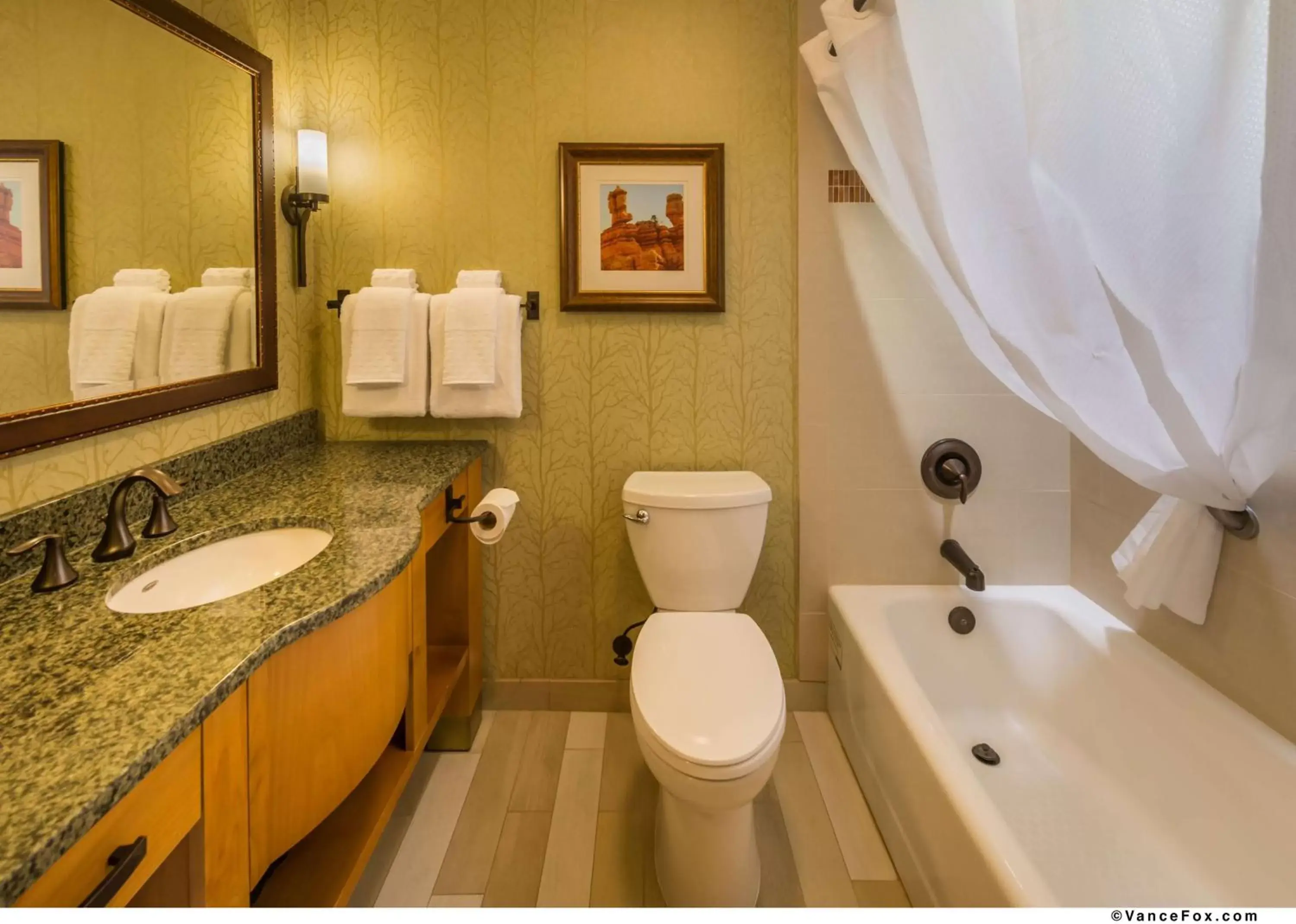 Bathroom in Brian Head Lodge