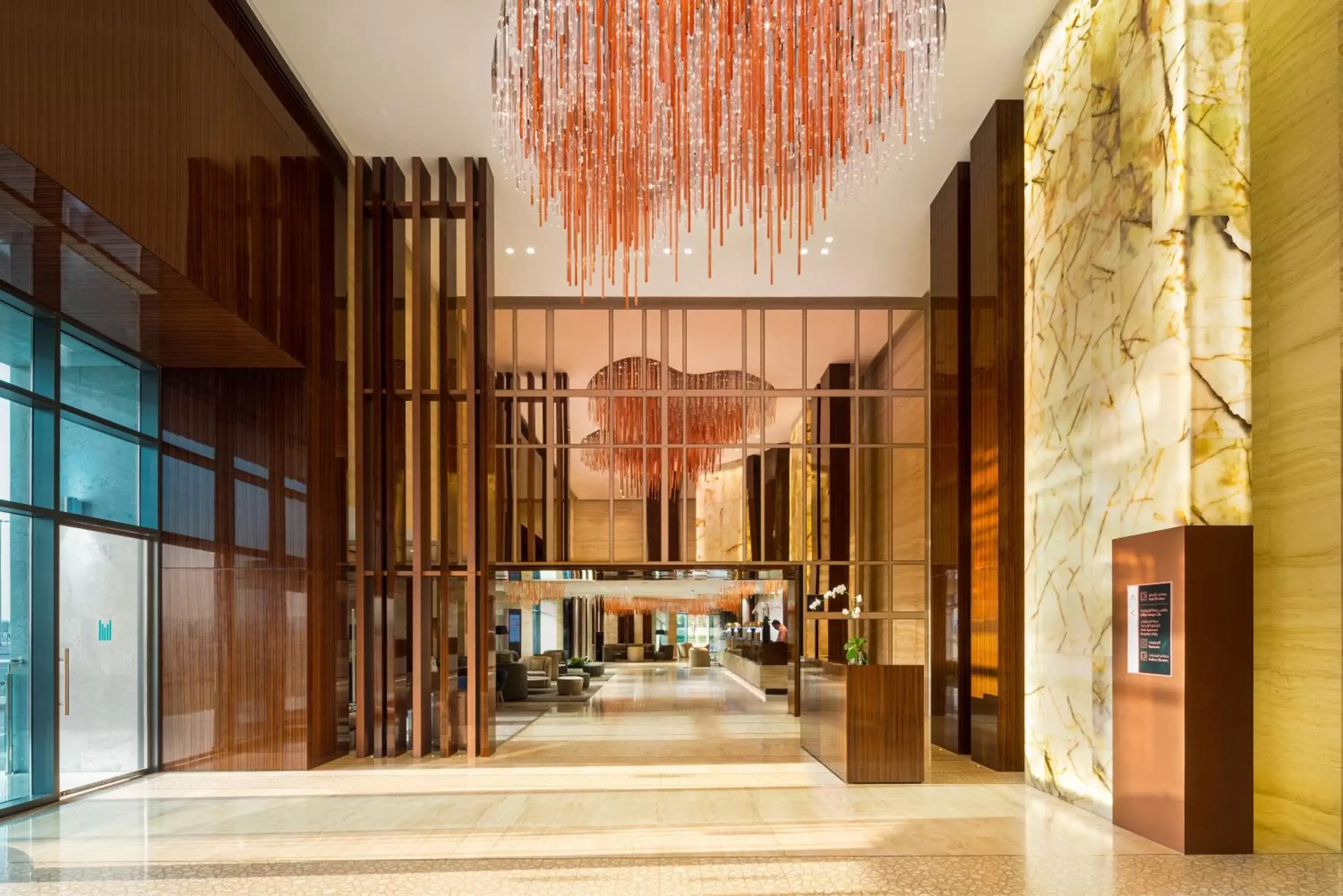 Facade/entrance in Millennium Place Barsha Heights Hotel Apartments