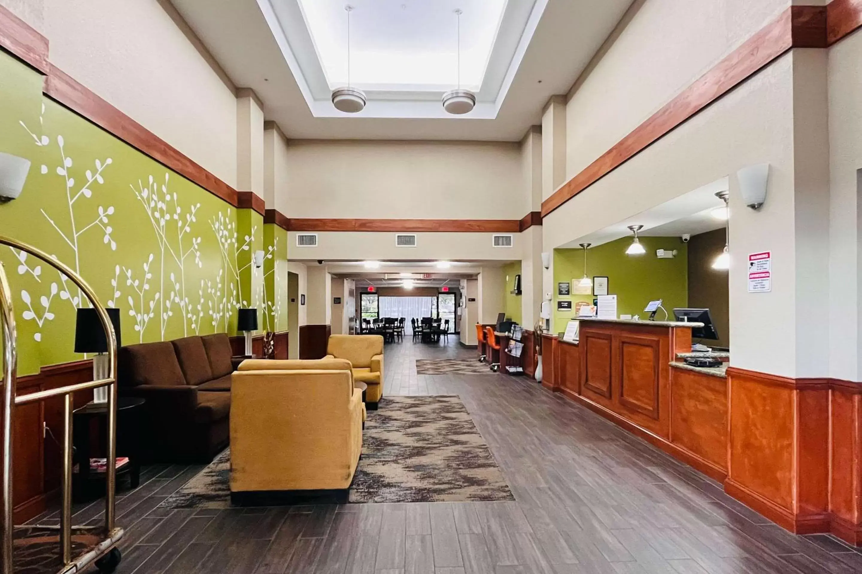 Lobby or reception in Sleep Inn & Suites Lakeland I-4