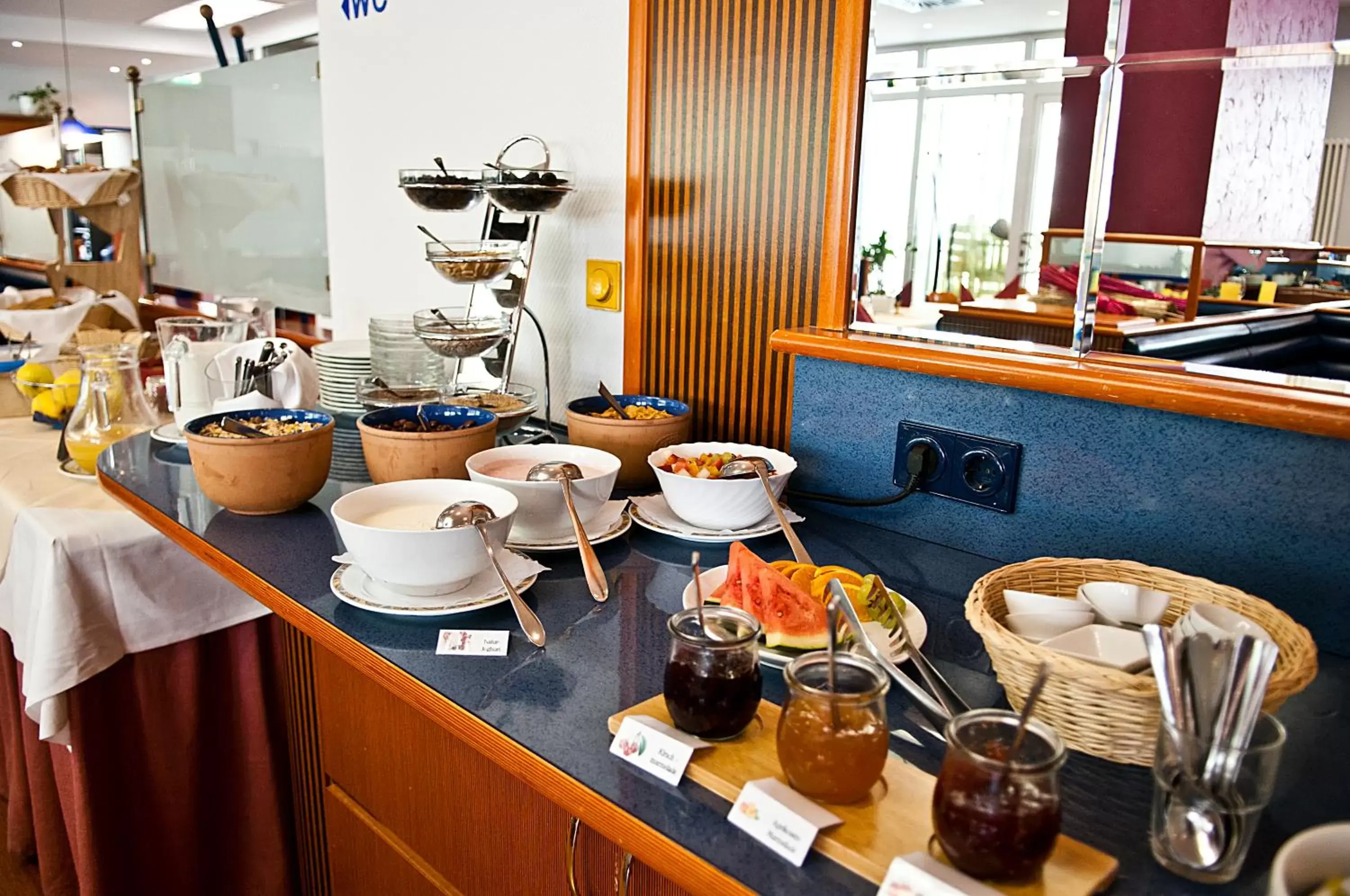 Buffet breakfast in Hotel Falkenstein
