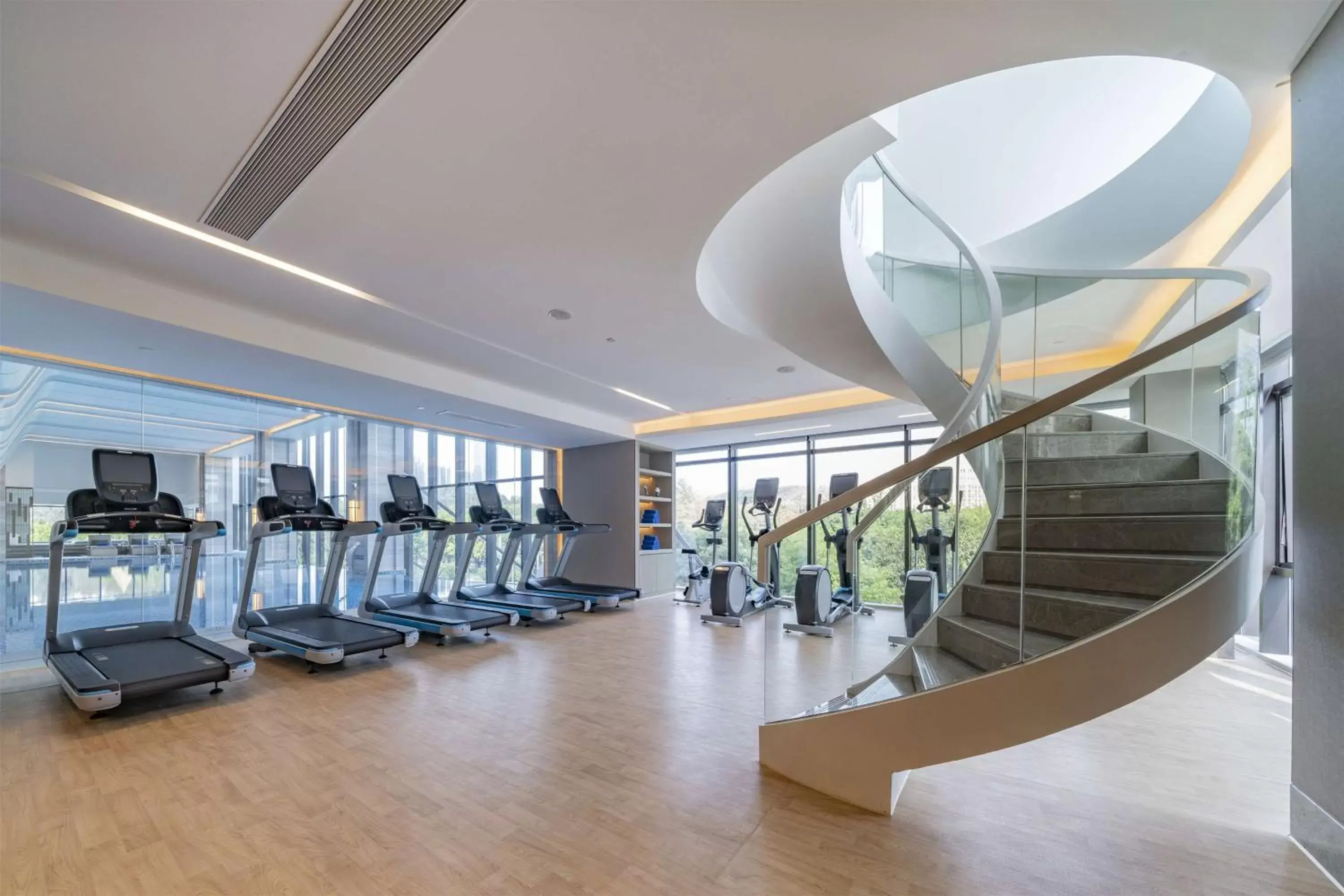 Fitness centre/facilities, Fitness Center/Facilities in DoubleTree By Hilton Shenzhen Nanshan Hotel & Residences