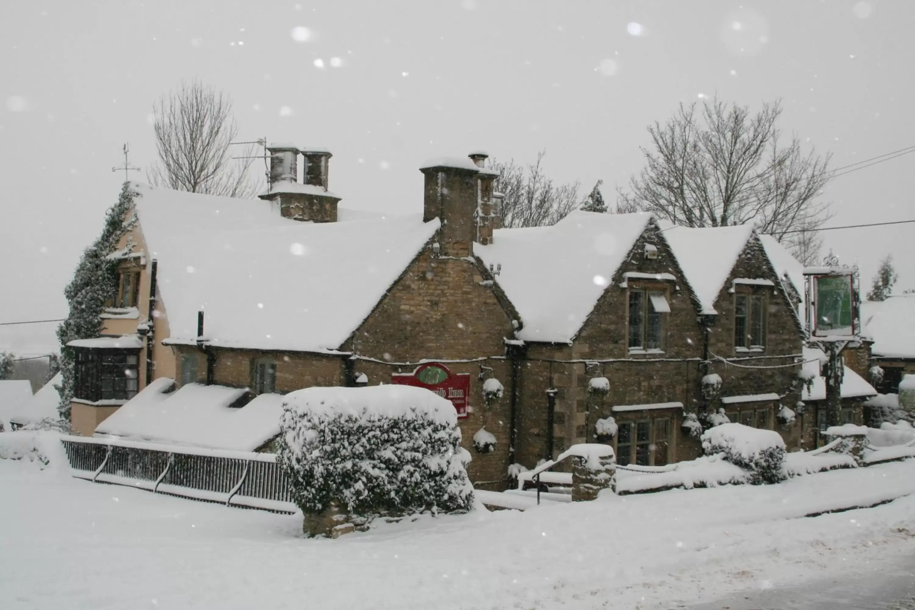 Winter in The Lamb Inn