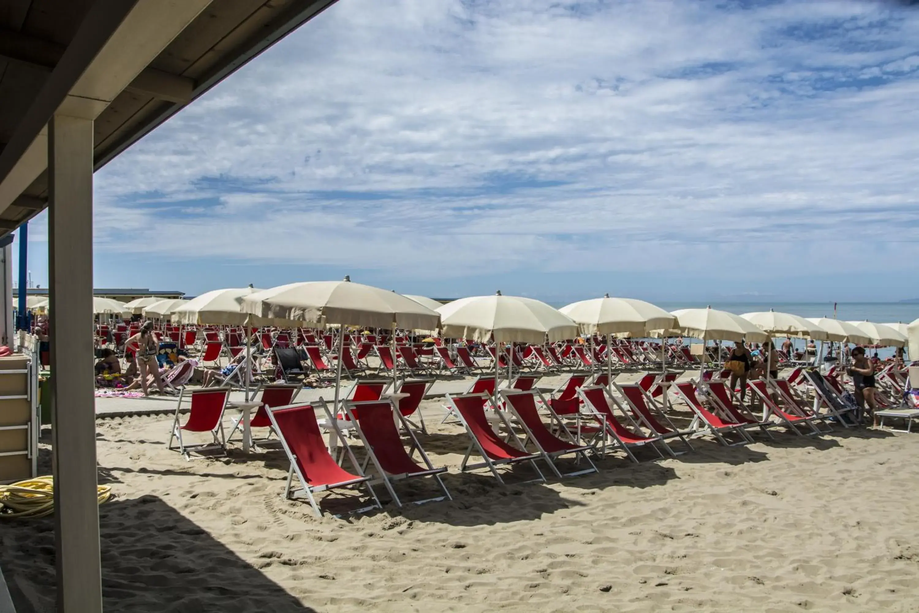 Beach in Hotel Riviera Blu