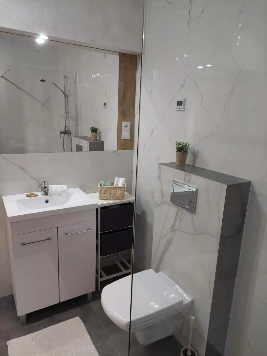 Bathroom in Port Jeziorak